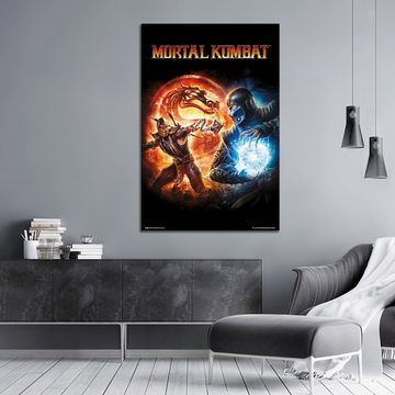 Grupo Erik Poster Mortal Kombat 9 Poster Ninjas & Dragon 61 x 91,5 cm