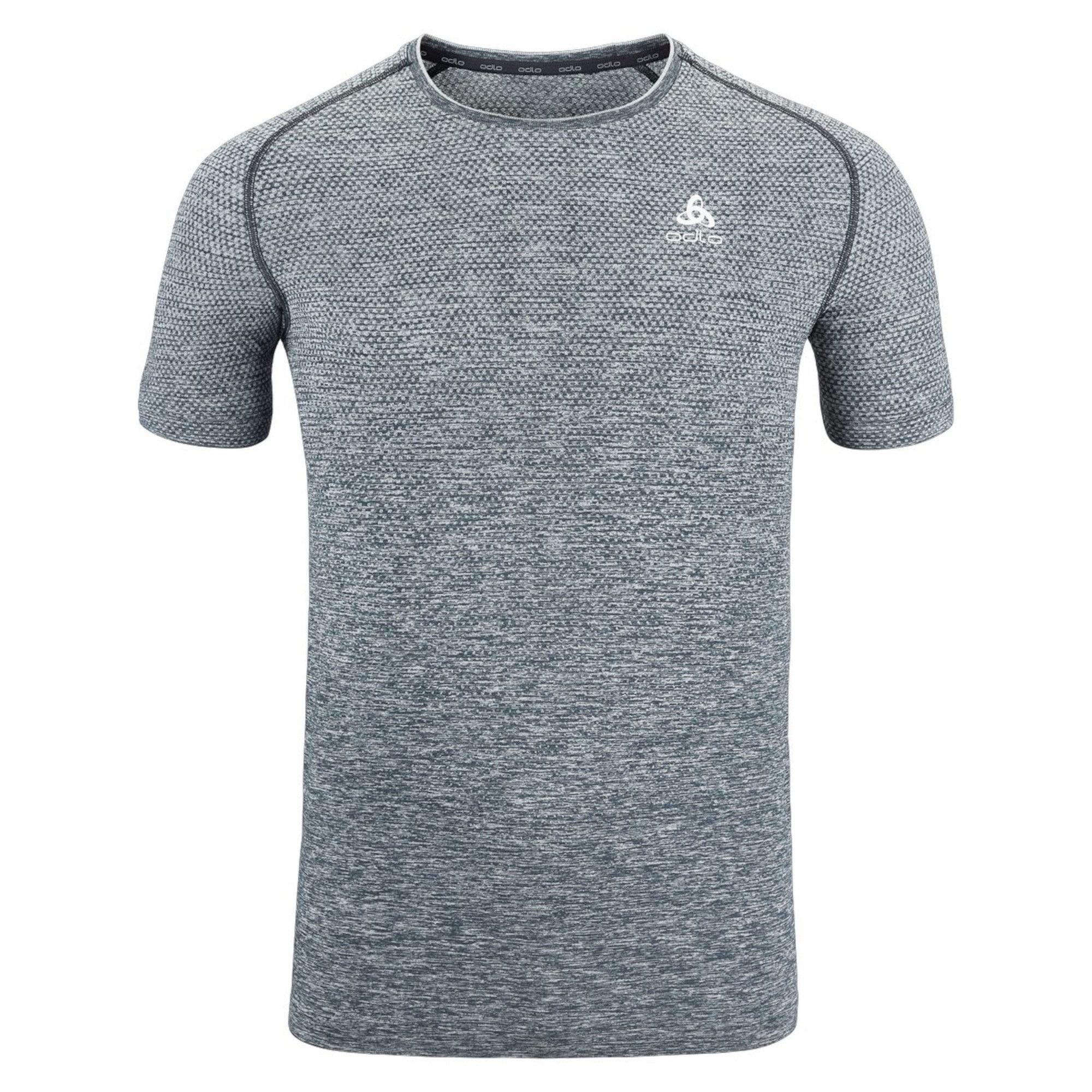 Odlo T-Shirt Odlo Herren Laufshirt Crew Neck s/s Essentials Seamless Shirt 313942
