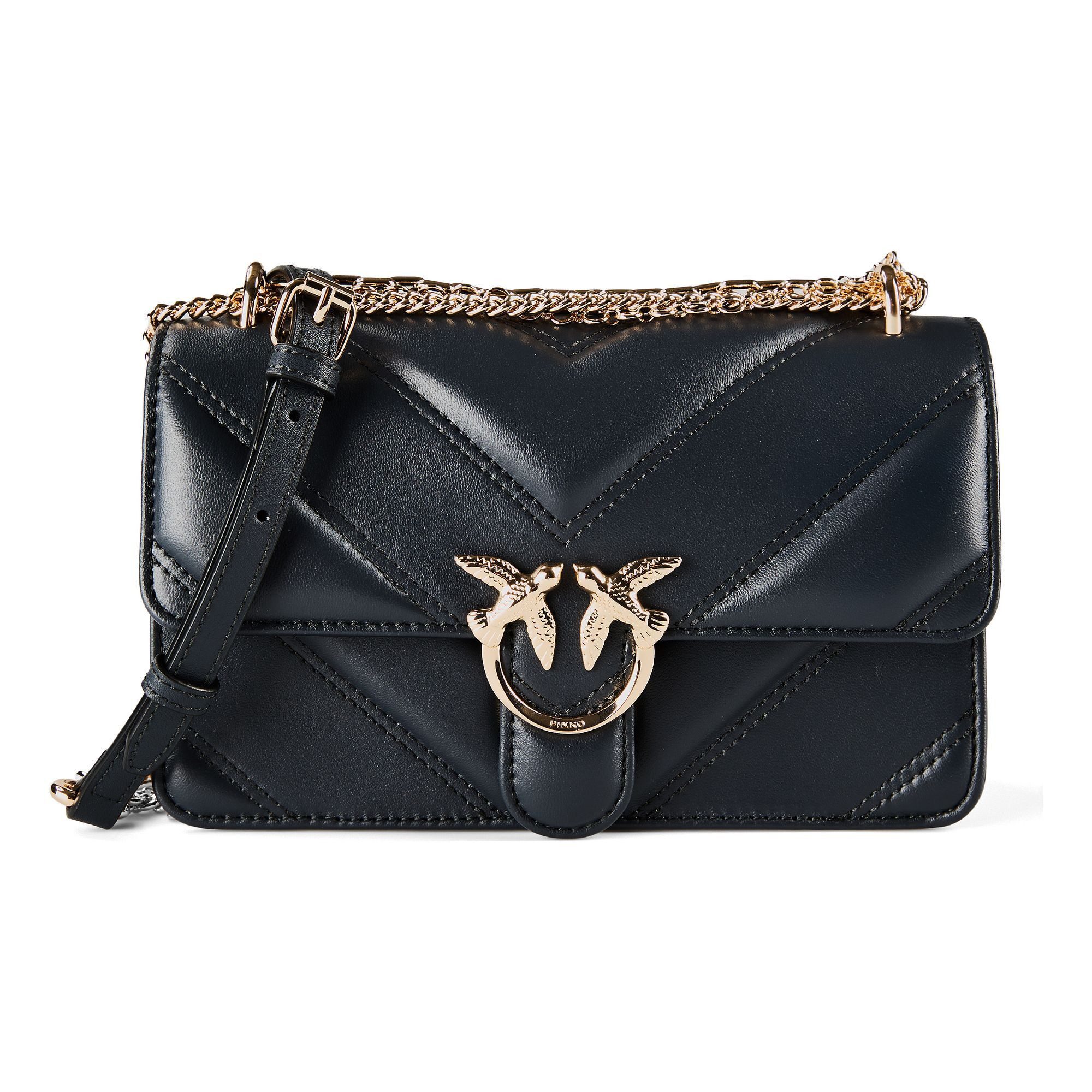 PINKO Umhängetasche Love One Mini, Leder