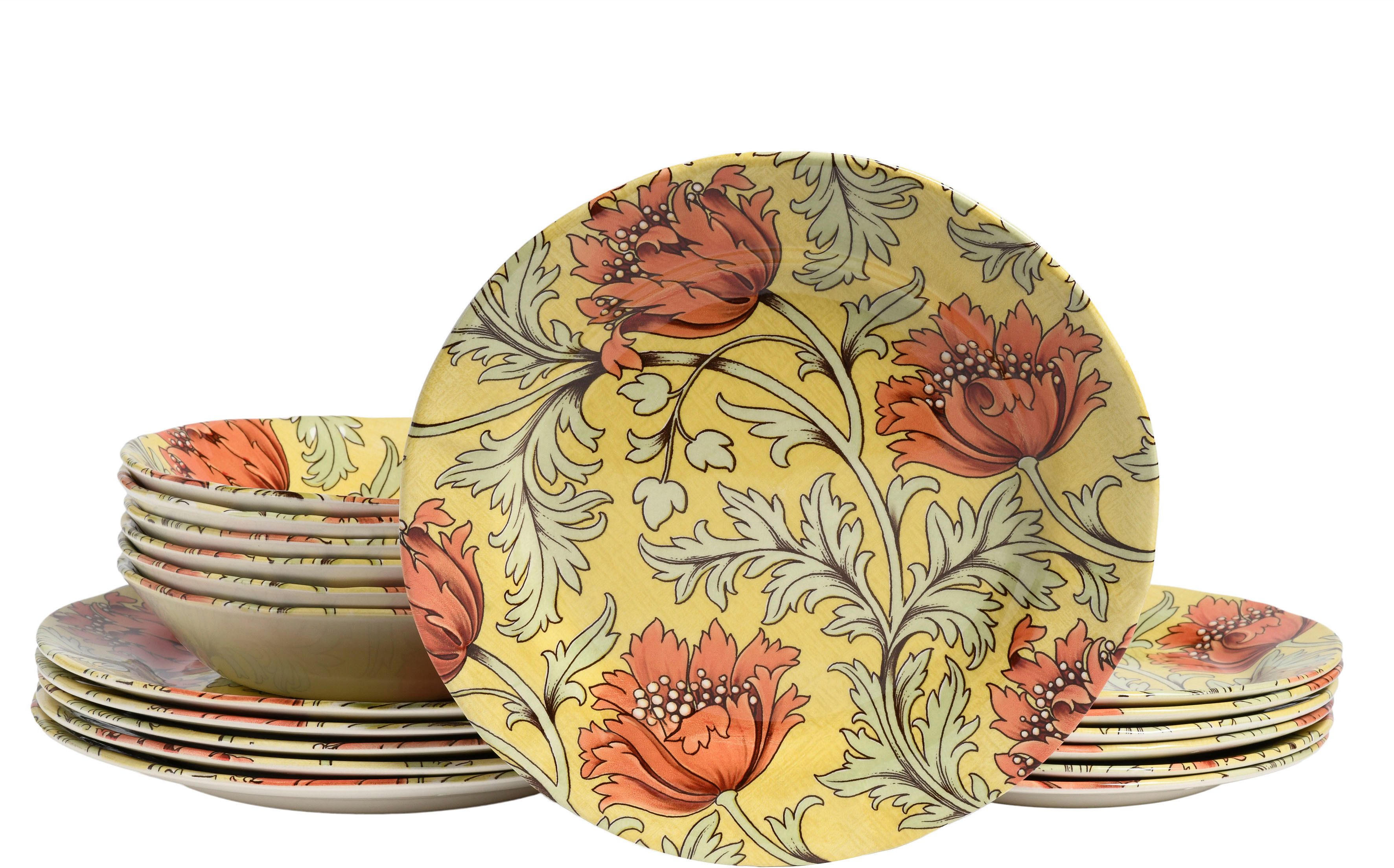 Teller-Set Florentina, Tellerset 18-tlg