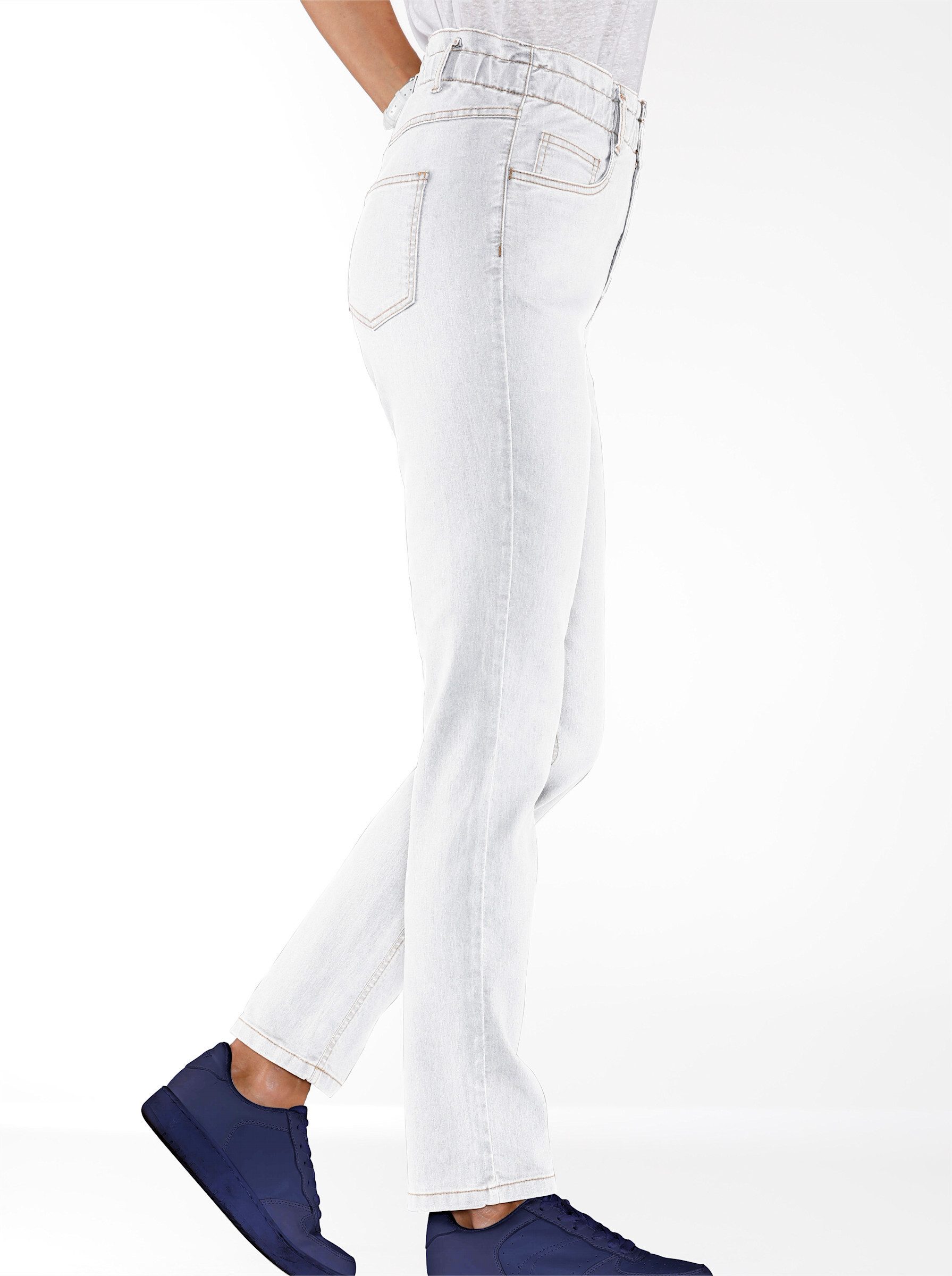 Bequeme Jeans Jeans leicht vertieft