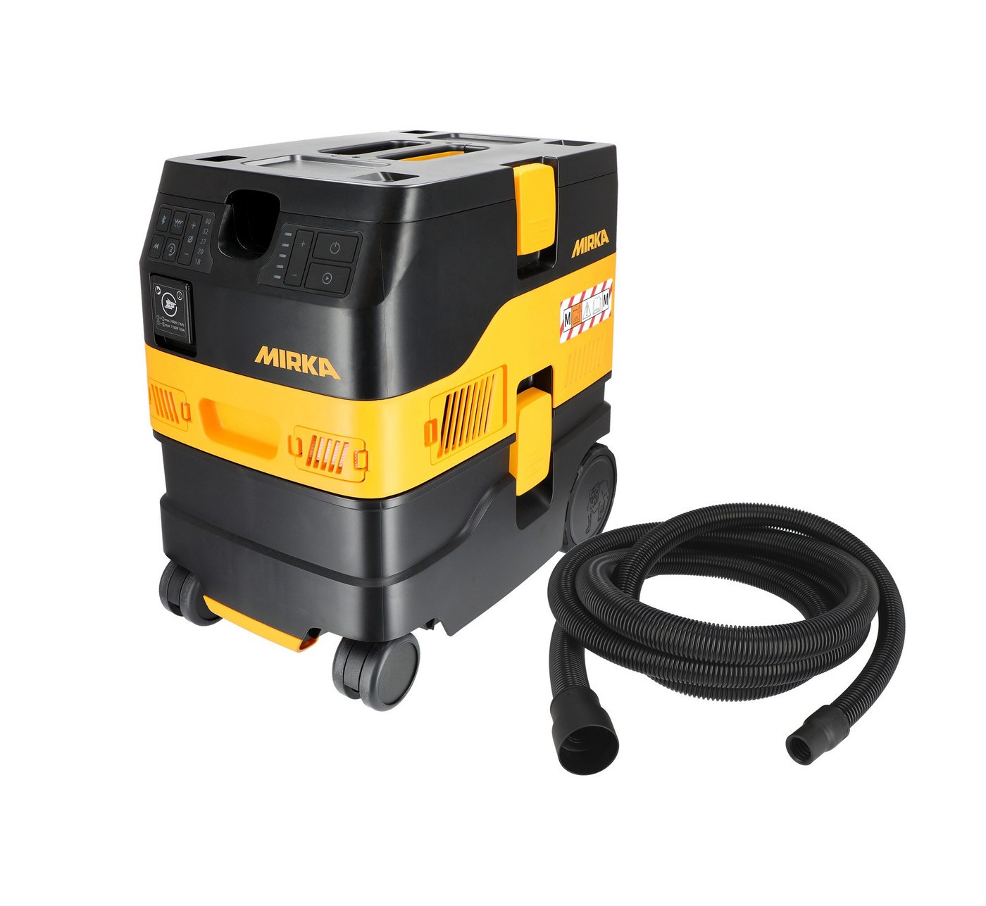 Mirka Industriesauger DEXOS 1217 M AFC, Staubklasse M, 17 l, 1200 W, 42 l/s, Bluetooth & Autostart