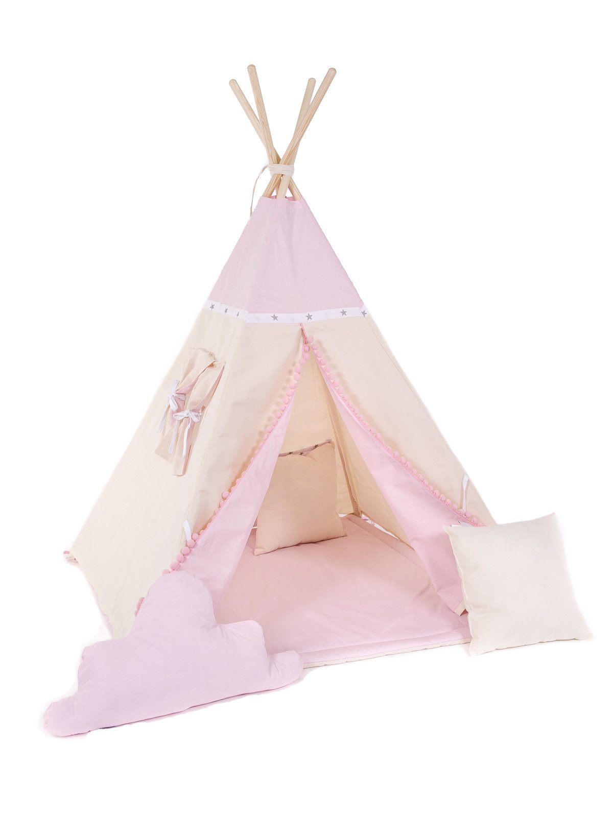 Rainbow Kids Tipi-Zelt Kinderzelt Spielzelt Teepee günstig online kaufen