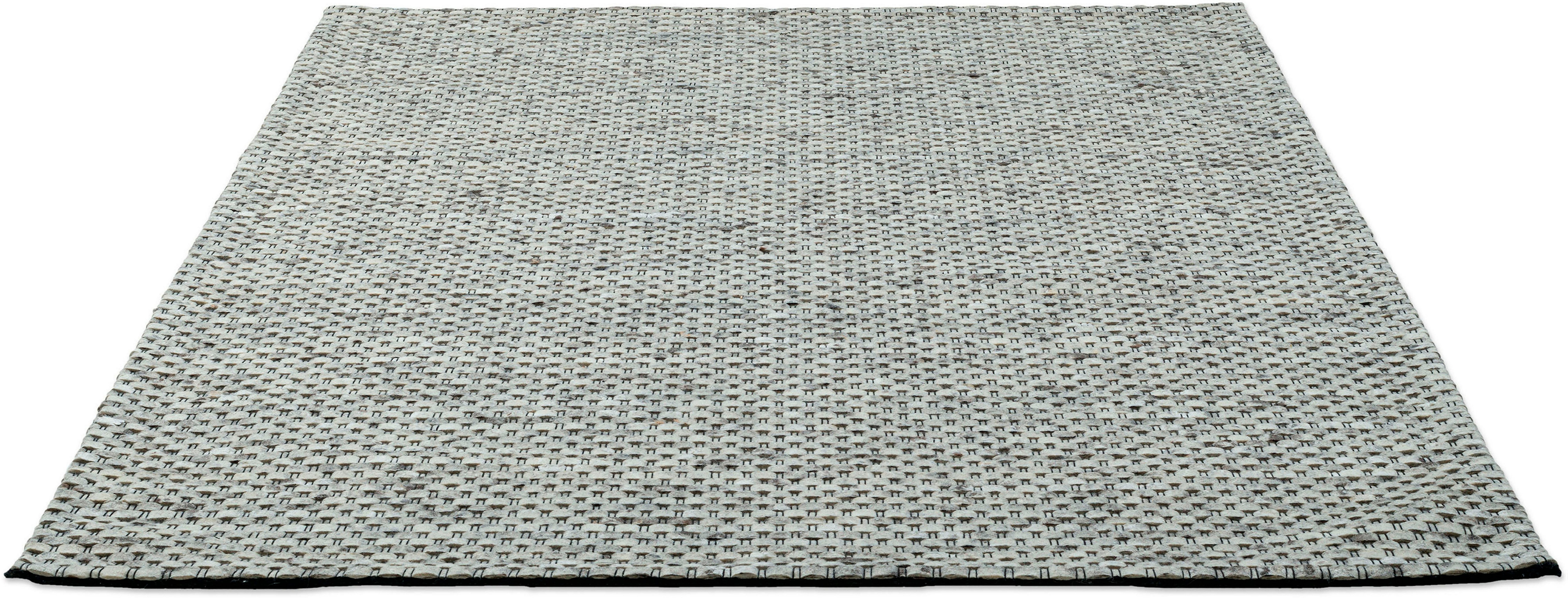 Wollteppich Tauern, THEKO, rechteckig, Höhe: 10 mm, Handweb Teppich, reine  Wolle, handgewebt