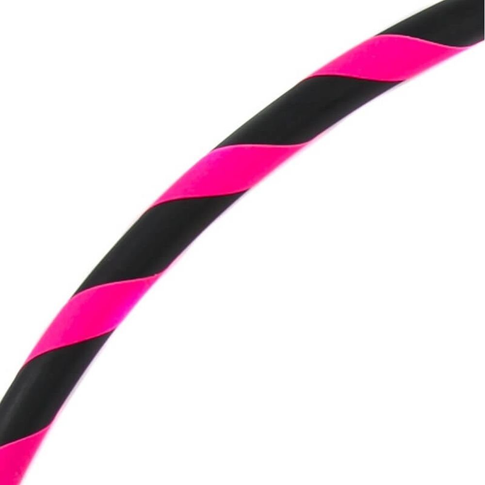 Ø90cm Hoopomania Hula-Hoop-Reifen Hoop Neon-Pink Anfänger Faltbarer Reifen, Hula