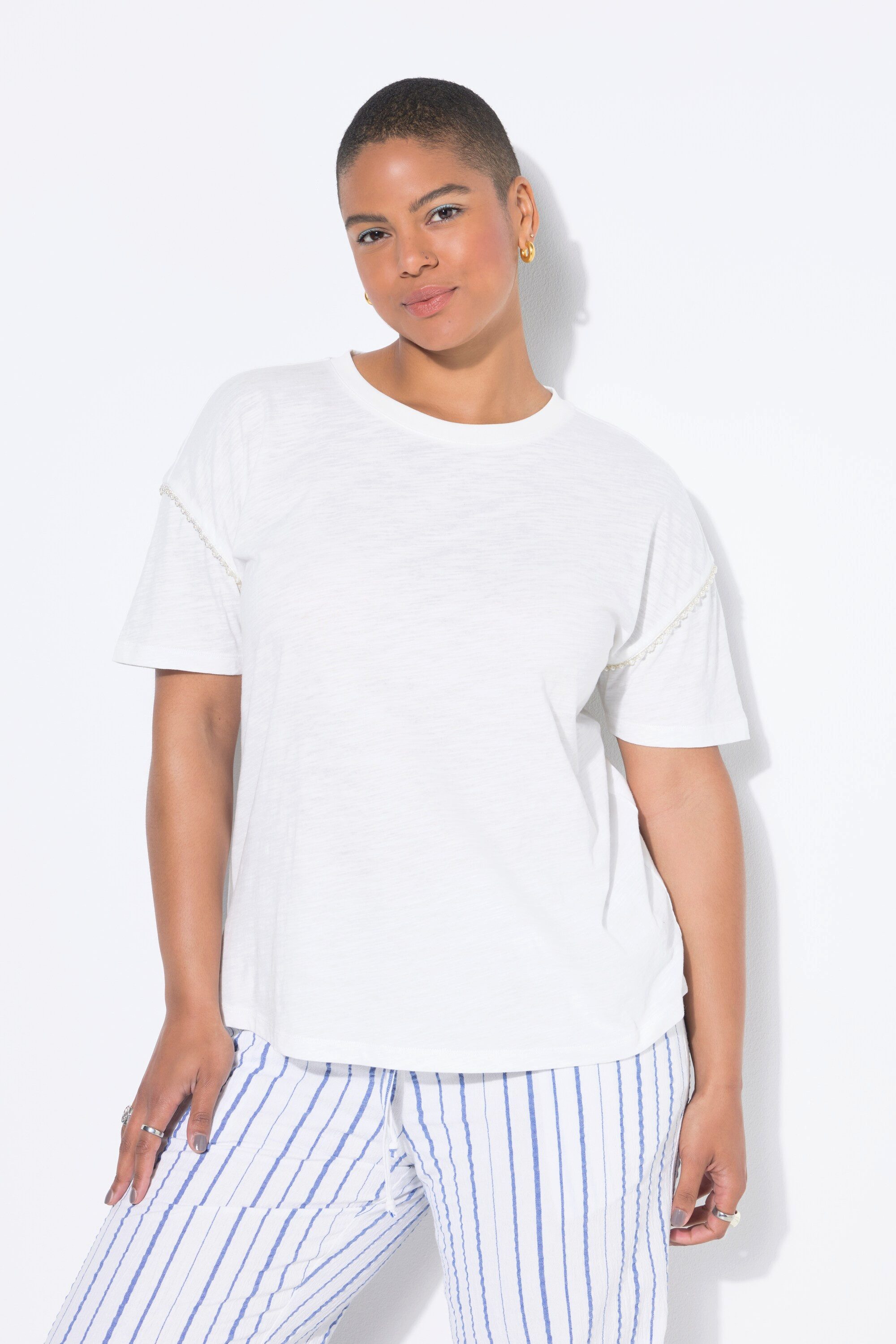 T-Shirt T-Shirt Classic Shape Schmuckkante