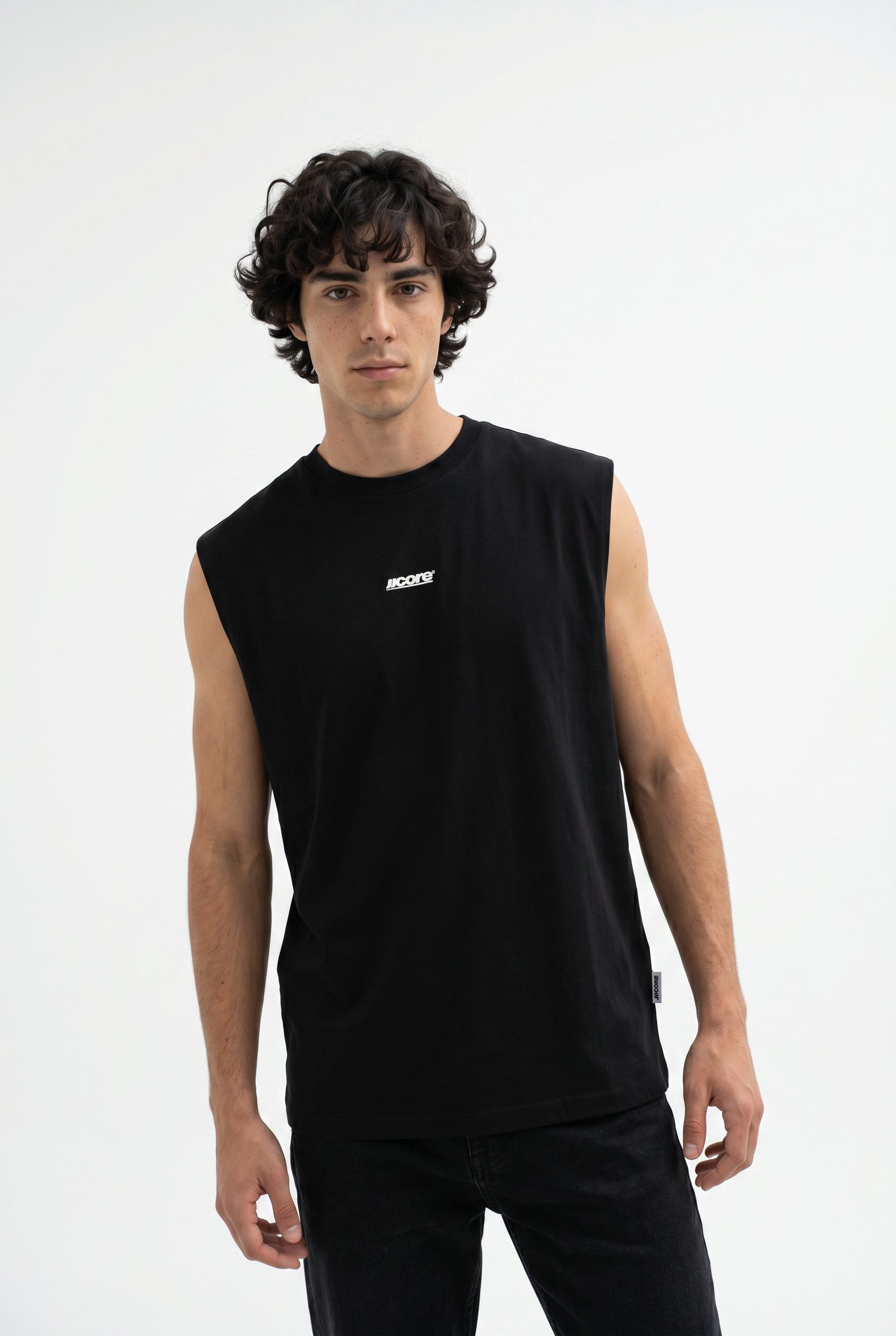 Jack & Jones T-Shirt JCOCLUB PRINT SL TEE CREW NECK mit Print