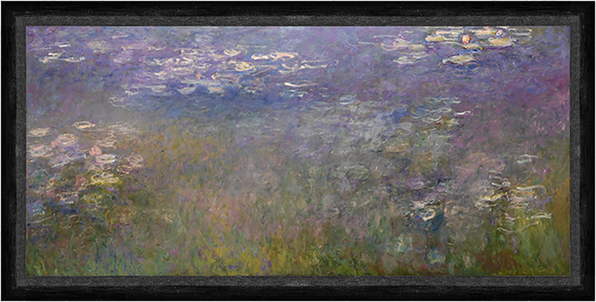Kunstdruck Water Lilies Claude Wasserlilien Teich Blumen Blüten