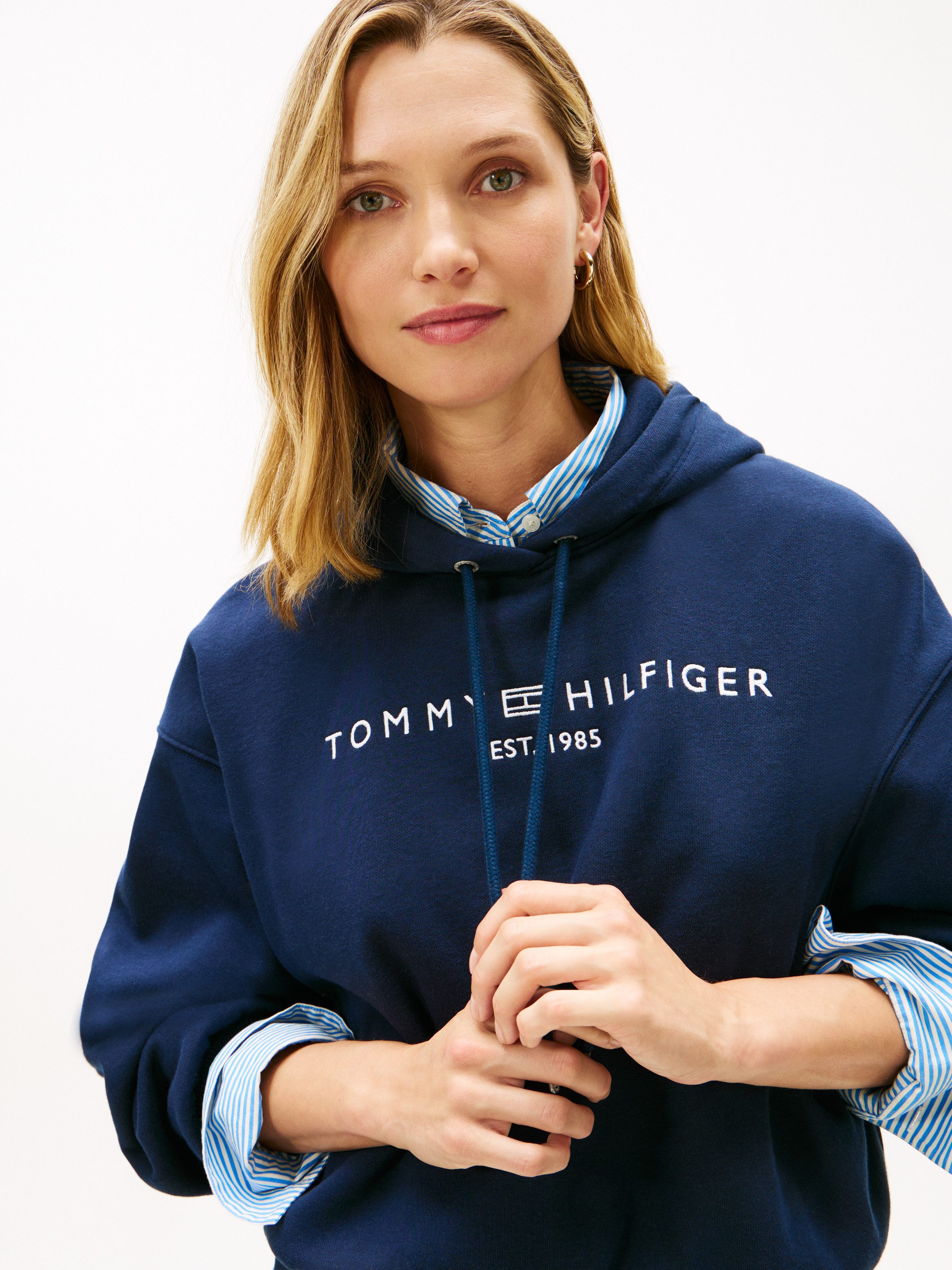 Tommy Hilfiger Kapuzensweatshirt CORP LOGO MDRN HOODIE