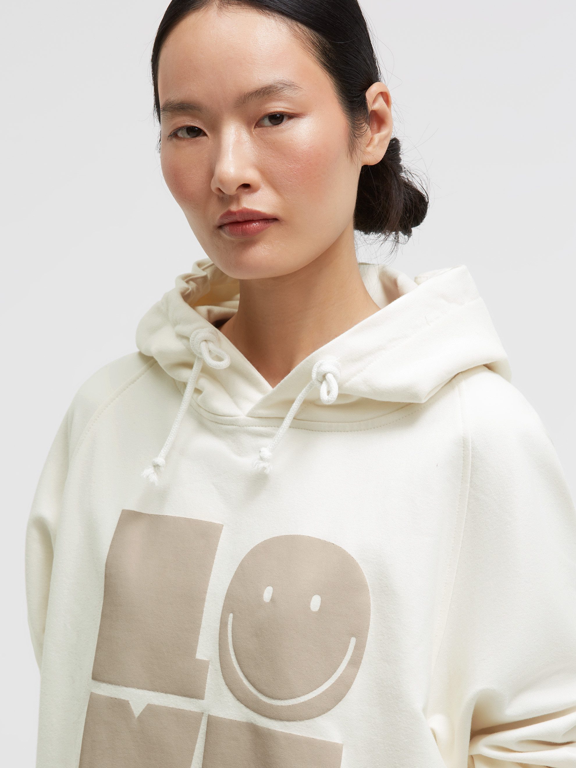 SENSES.THE LABEL Kapuzensweatshirt mit Seitenschlitze – Bild 4 von 5
