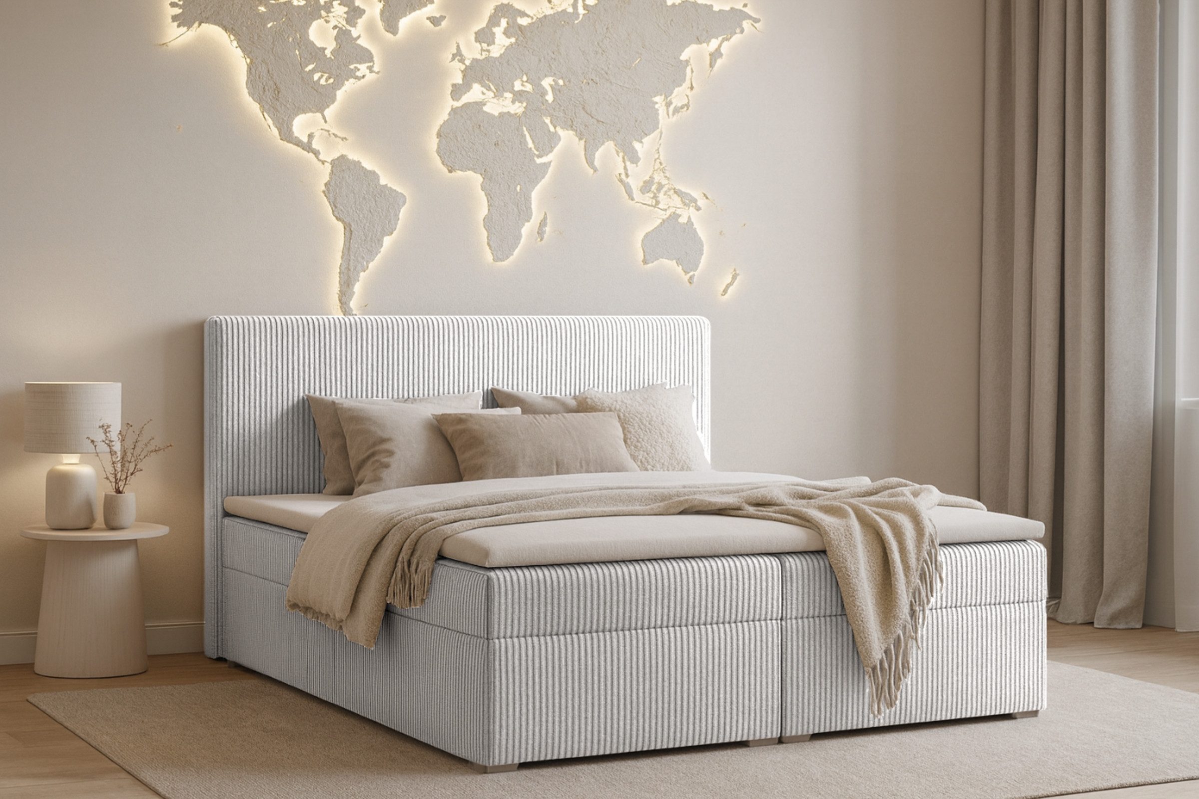 Deine Möbel 24 Boxspringbett LOFT IV günstig online kaufen