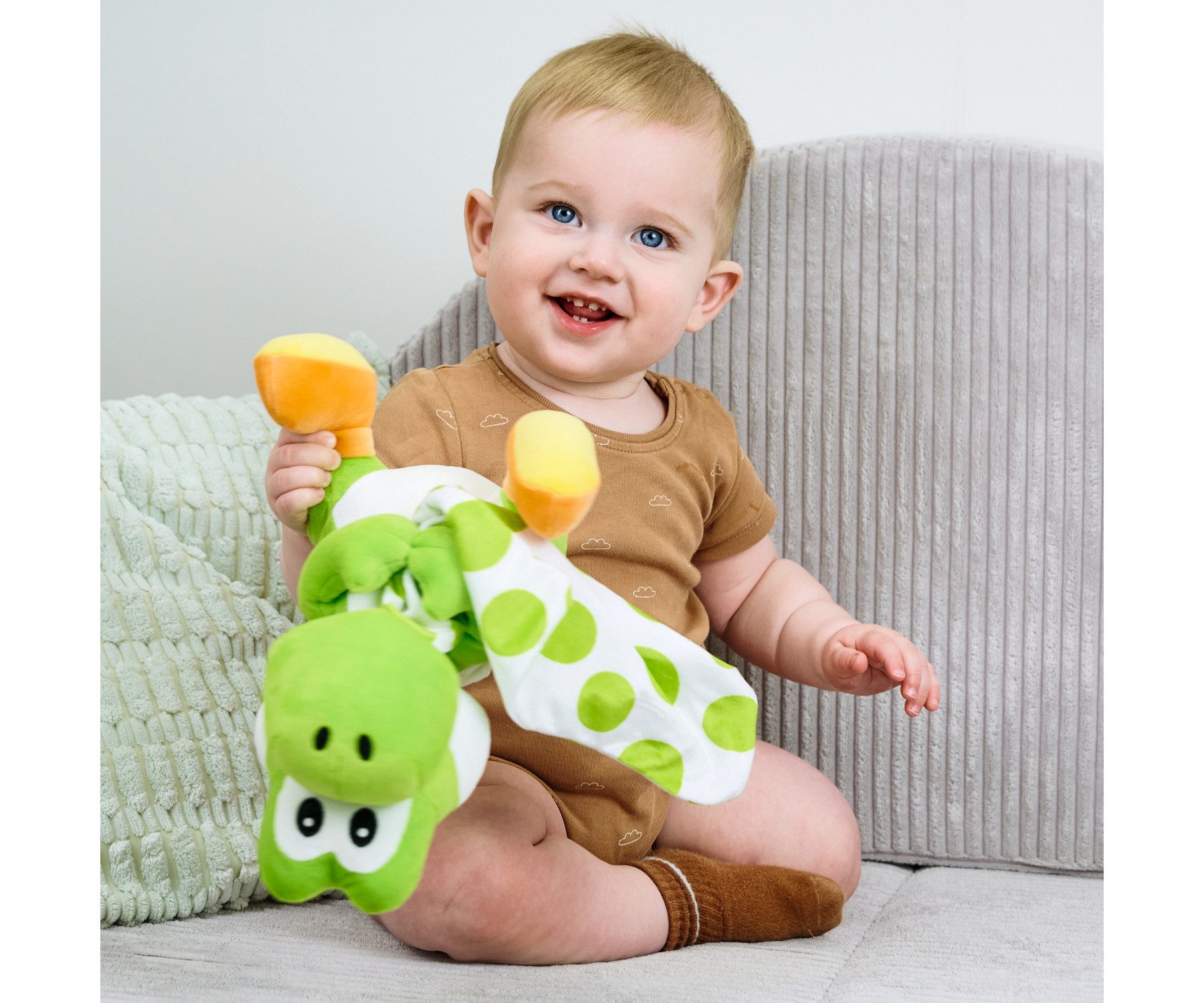 SIMBA Plüschfigur My Mario - Yoshi with Blanket, 23 cm