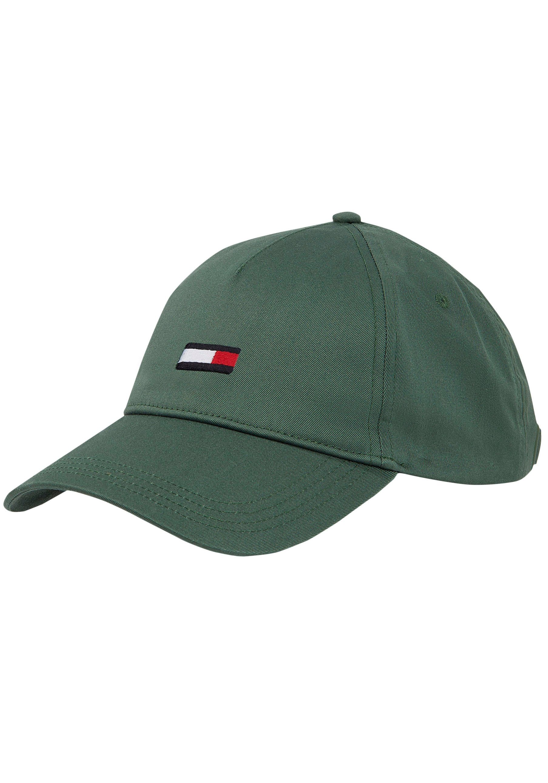 Tommy Jeans Baseball FLAG TJM CAP mit Green Flag-Applikation Cap Urban gestickter