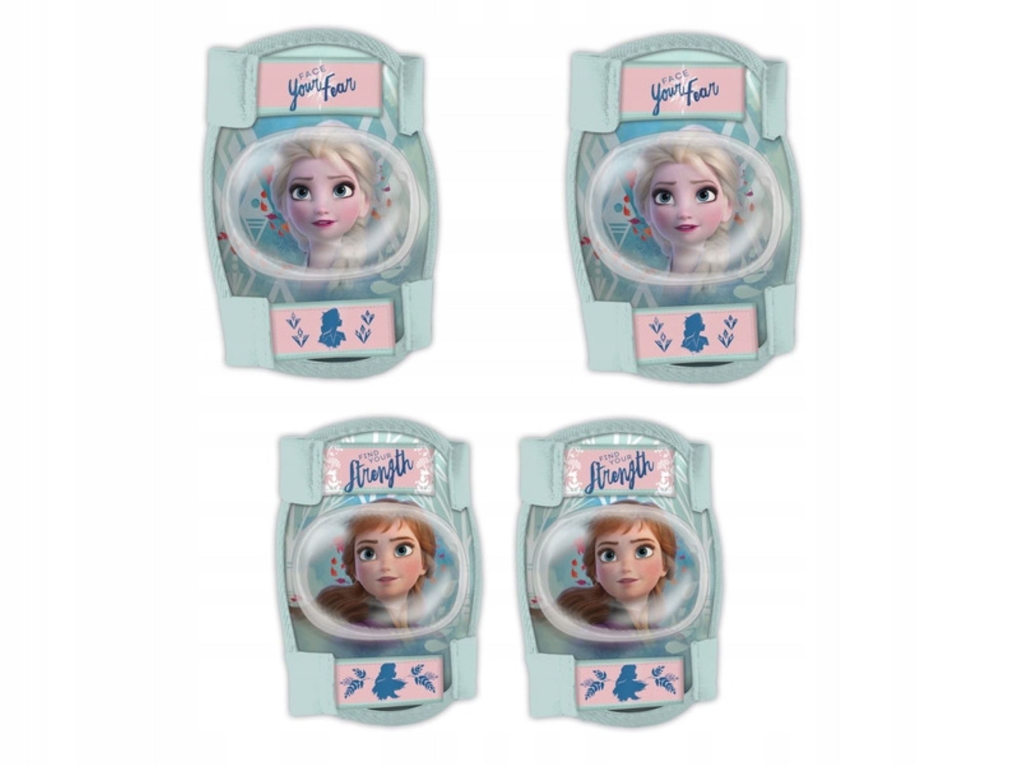 Protektoren-Set DISNEY Frozen 2 Schützer für Kinder (Universalgröße) - Blaus