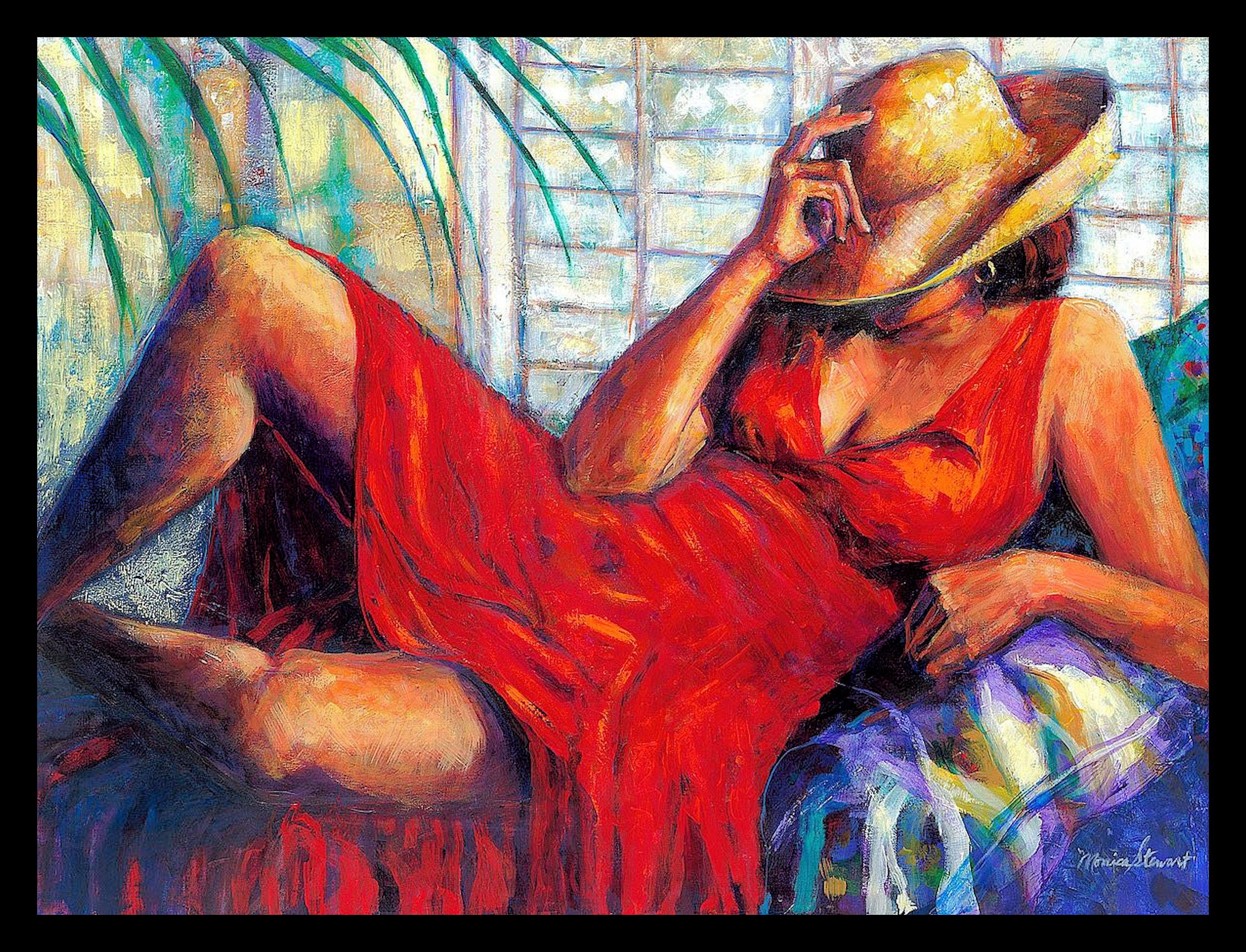 my home Bild mit Rahmen »M. STEWART / Chilling«, (1 Stück)-Otto