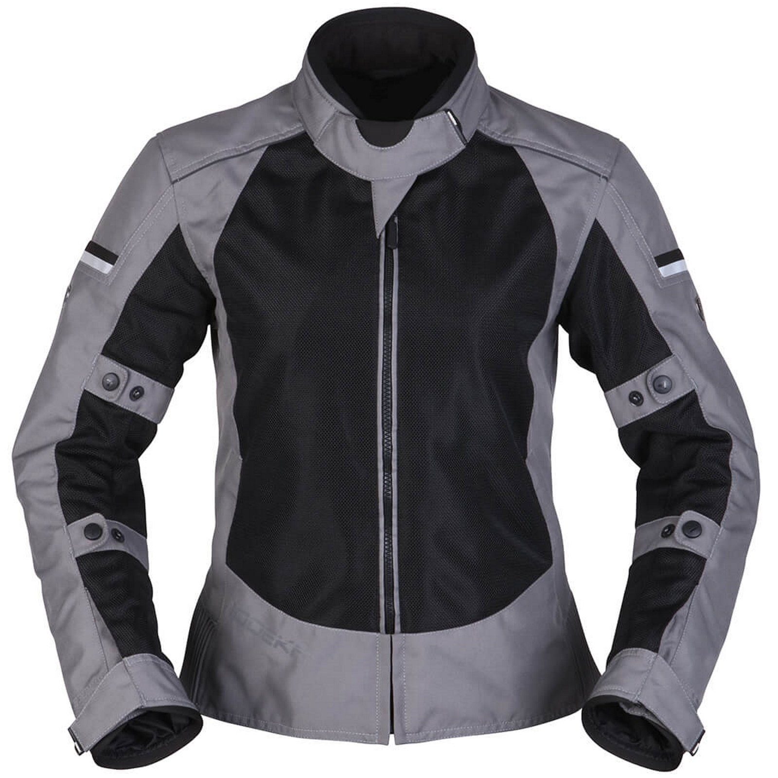 Modeka Damen Air Motorradjacke Veo Modeka Lady Textiljacke schwarz/grau Black/Grey
