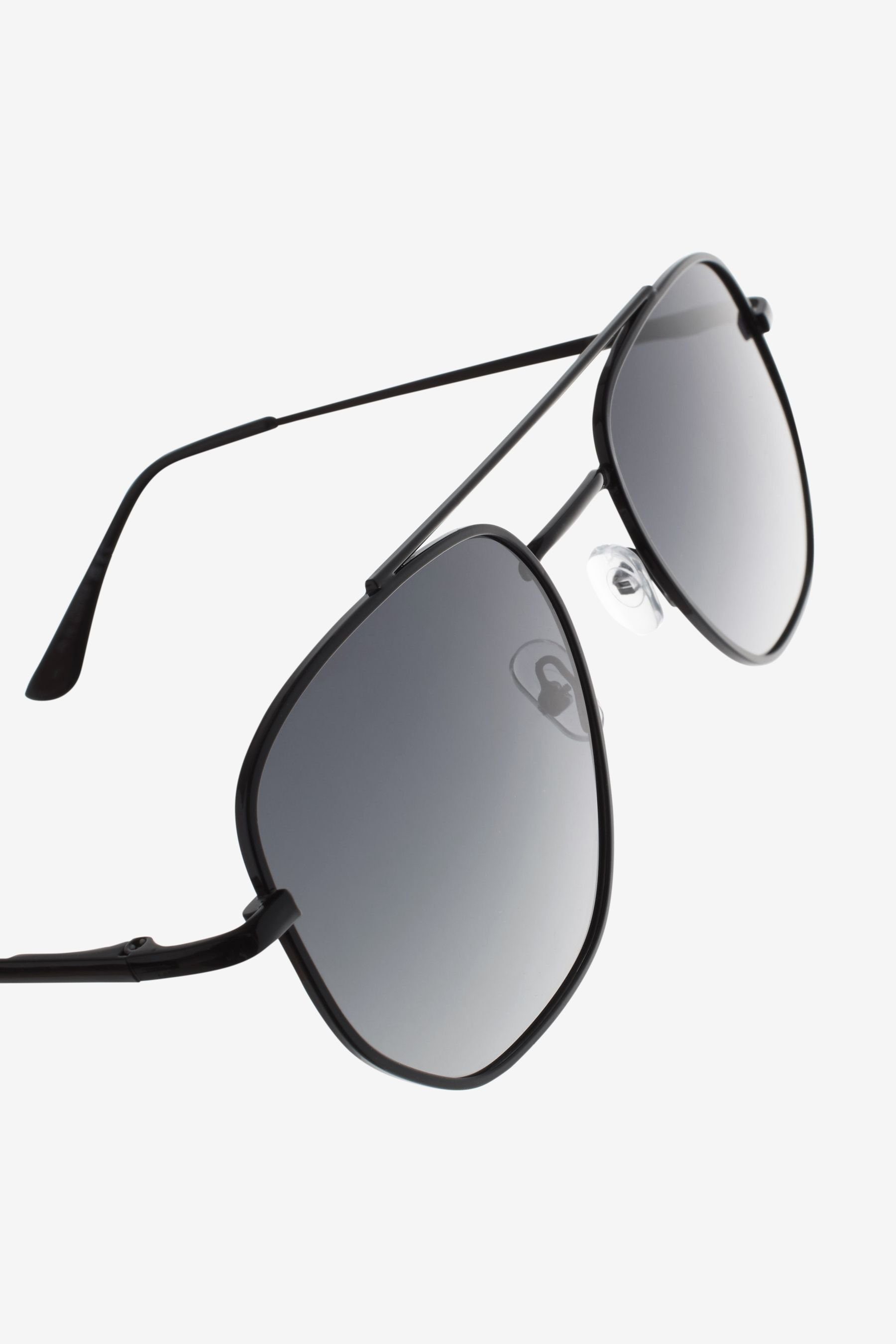 (1-St) Next Entspiegelte Pilotenbrille Sechseck-Sonnenbrille