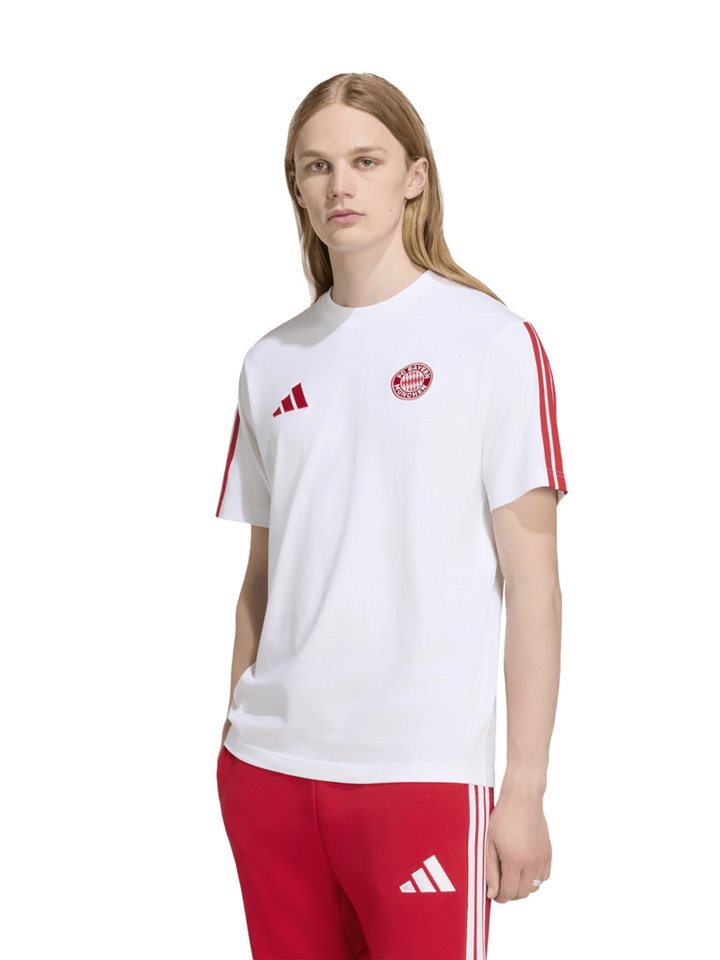 adidas Performance T-Shirt FC Bayern München, T-Shirt DNA, Herren, Weiß