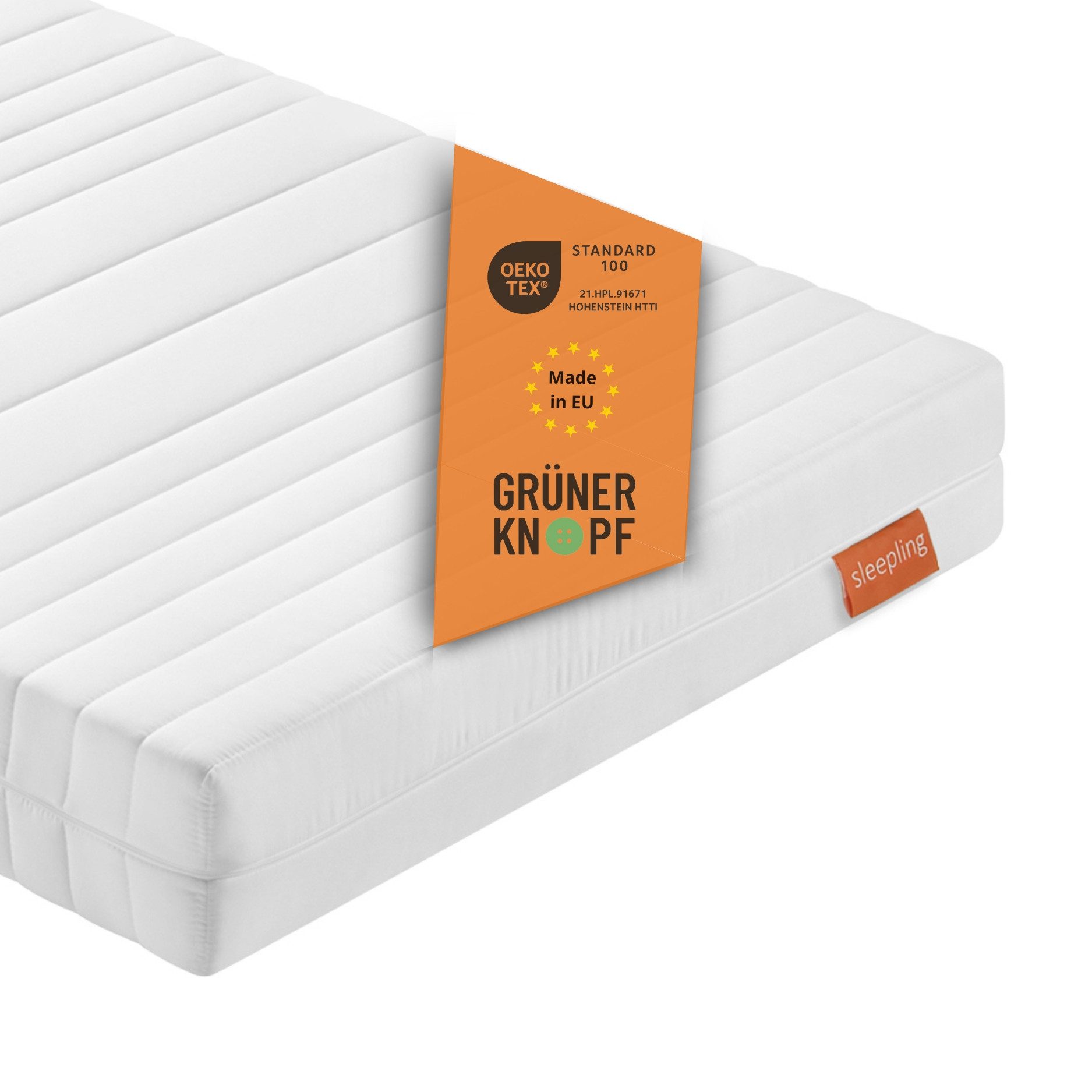 Kaltschaummatratze Basic 70, sleepling, 16 cm hoch, 90x200 cm, 100x200 und günstig online kaufen