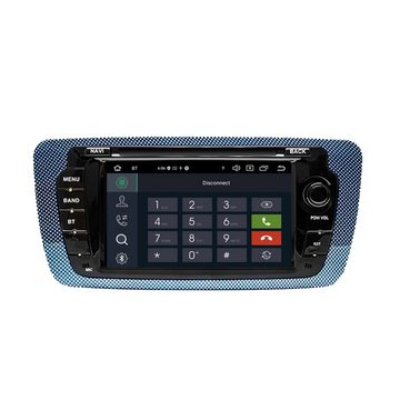 TAFFIO Für Seat Ibiza IV 6J 6P 7" Touchscreen Android Autoradio GPS CarPlay Einbau-Navigationsgerät
