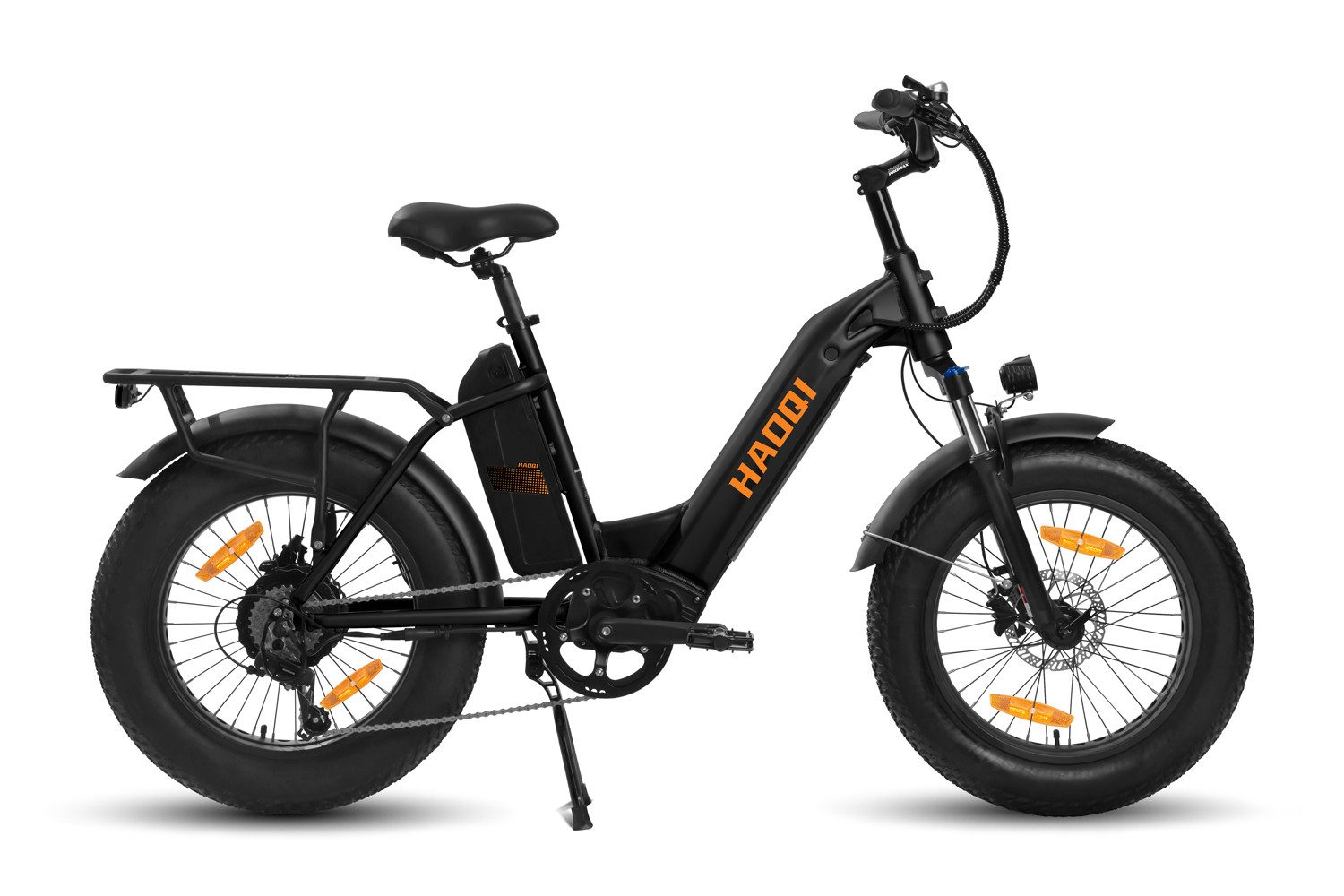 HAOQI E-Bike Antelope Dual-Akkus Lasten E-Bike 2.0, Kettenschaltung, Heckmotor