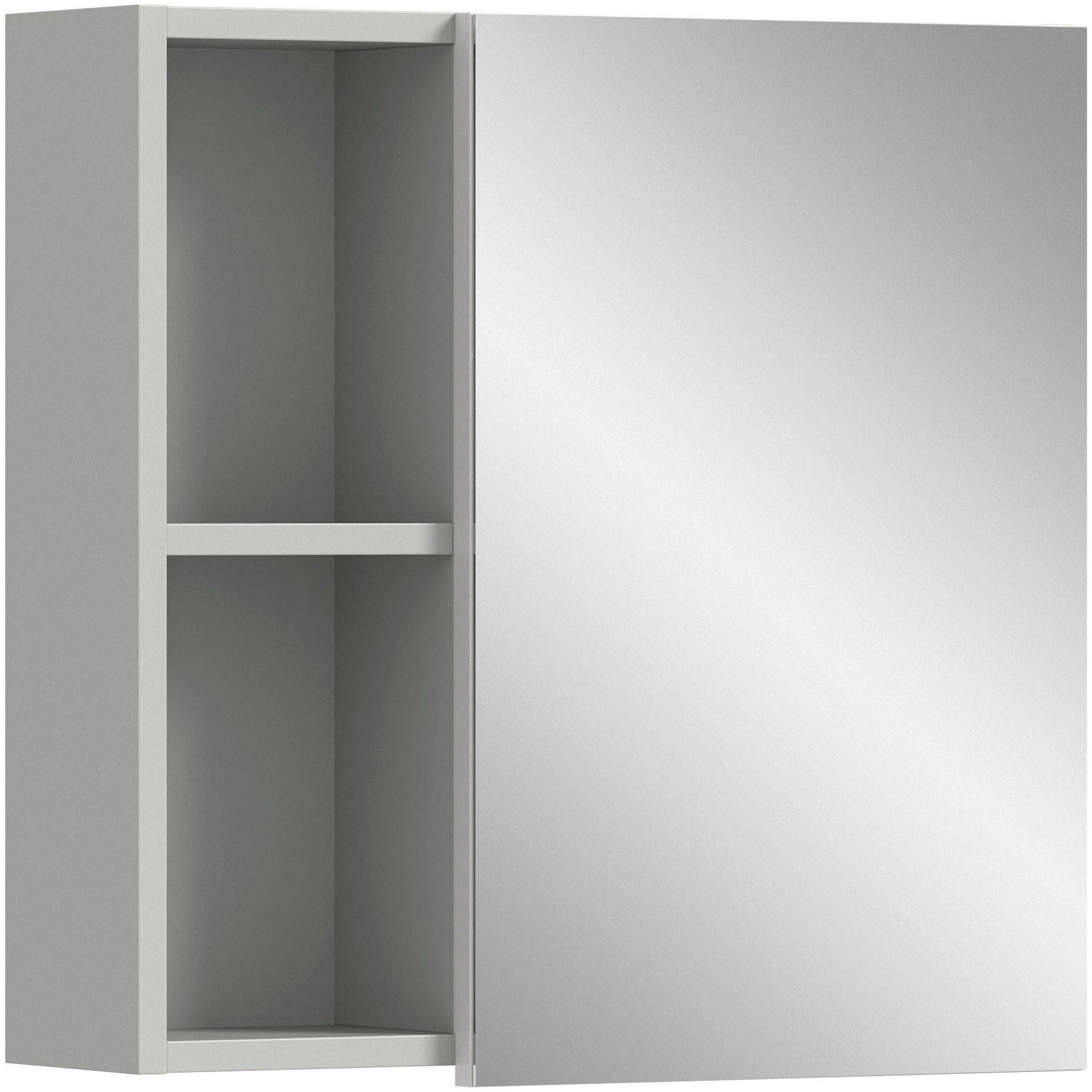 welltime Spiegelschrank "Calcio, Breite 55 cm, 1 Spiegeltür, 3 Einlegeböden günstig online kaufen