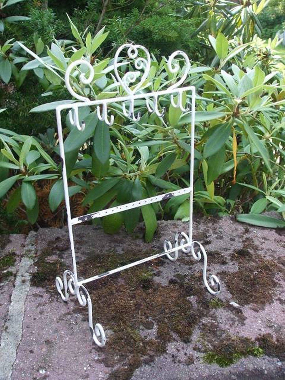 Tischdekoration, Dekoständer, shabby Schmuck Etagere Utensilienhalter, Deko-Impression Eisen,