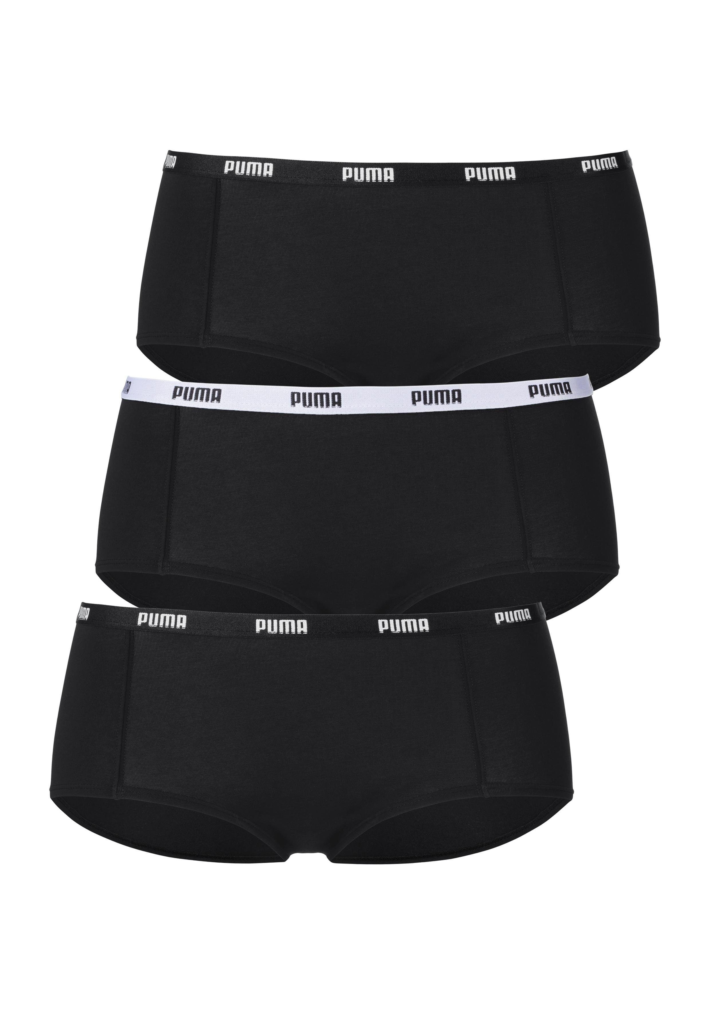 PUMA Panty (Packung, 3er-Pack) mit Logobund