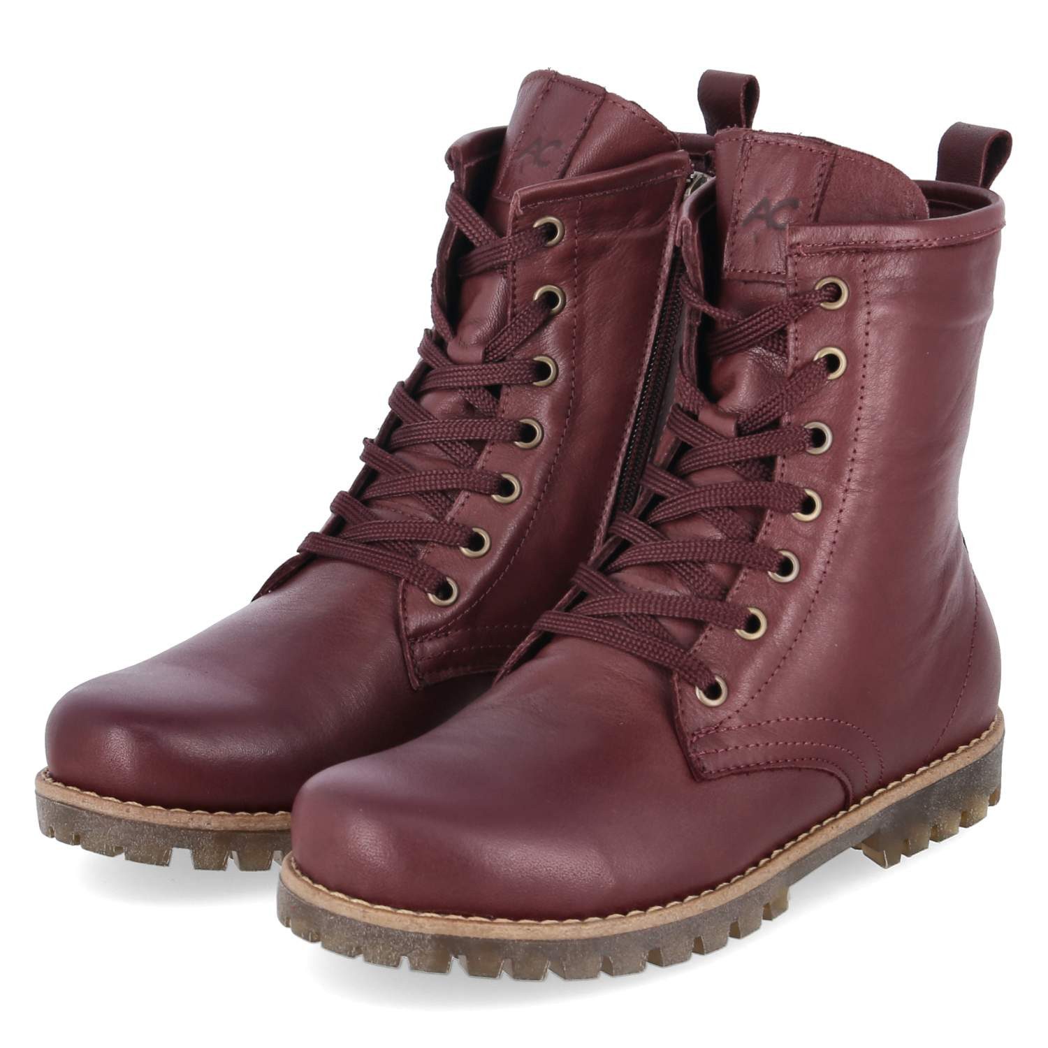 Andrea Conti Andrea Conti 0342847/2040 Damen Lackleder brown Schnürstiefel