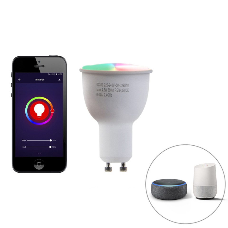Qazqa LED Einbaustrahler Installa, LED wechselbar, günstig online kaufen