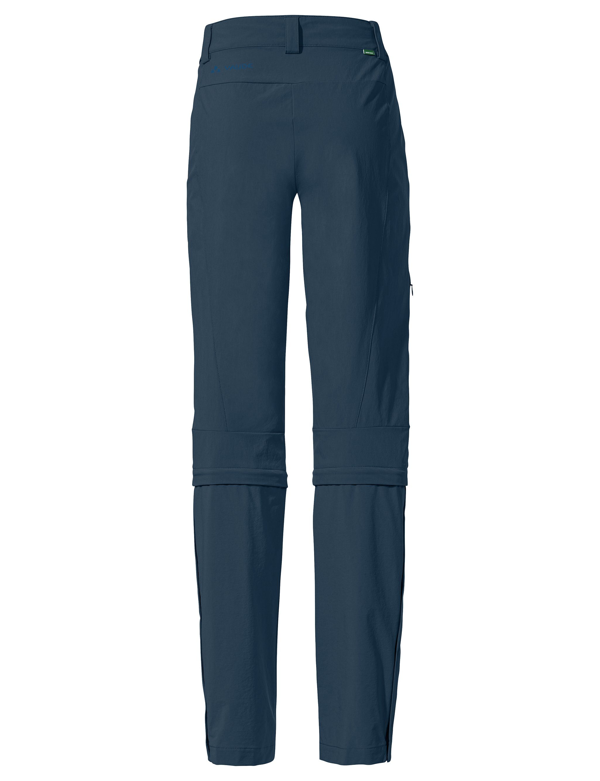 (1-tlg) Grüner Knopf Farley Women's sea VAUDE dark Pants T-Zip Stretch Capri III Funktionshose