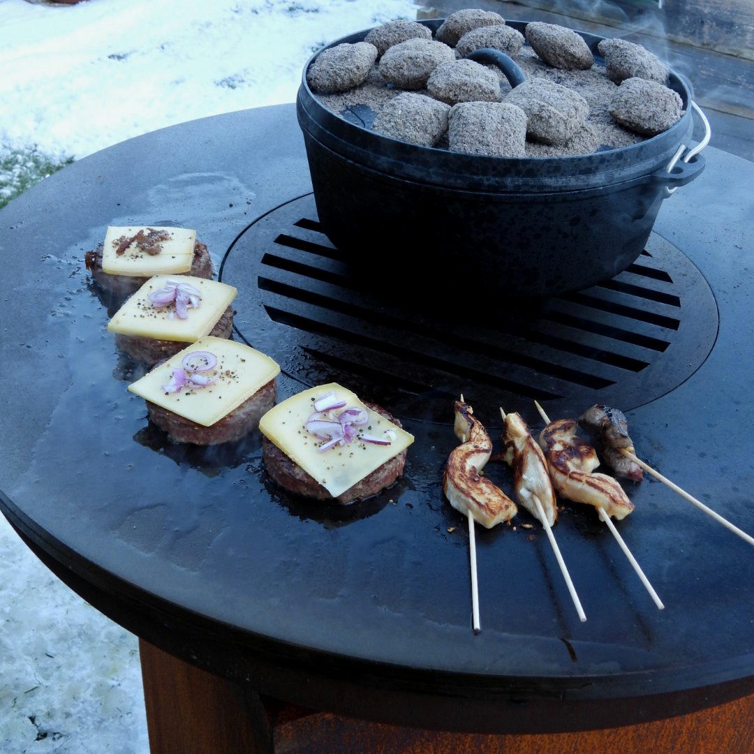 BBQ-Toro Feuerschale Feuerschale mit Grillring, Ø günstig online kaufen
