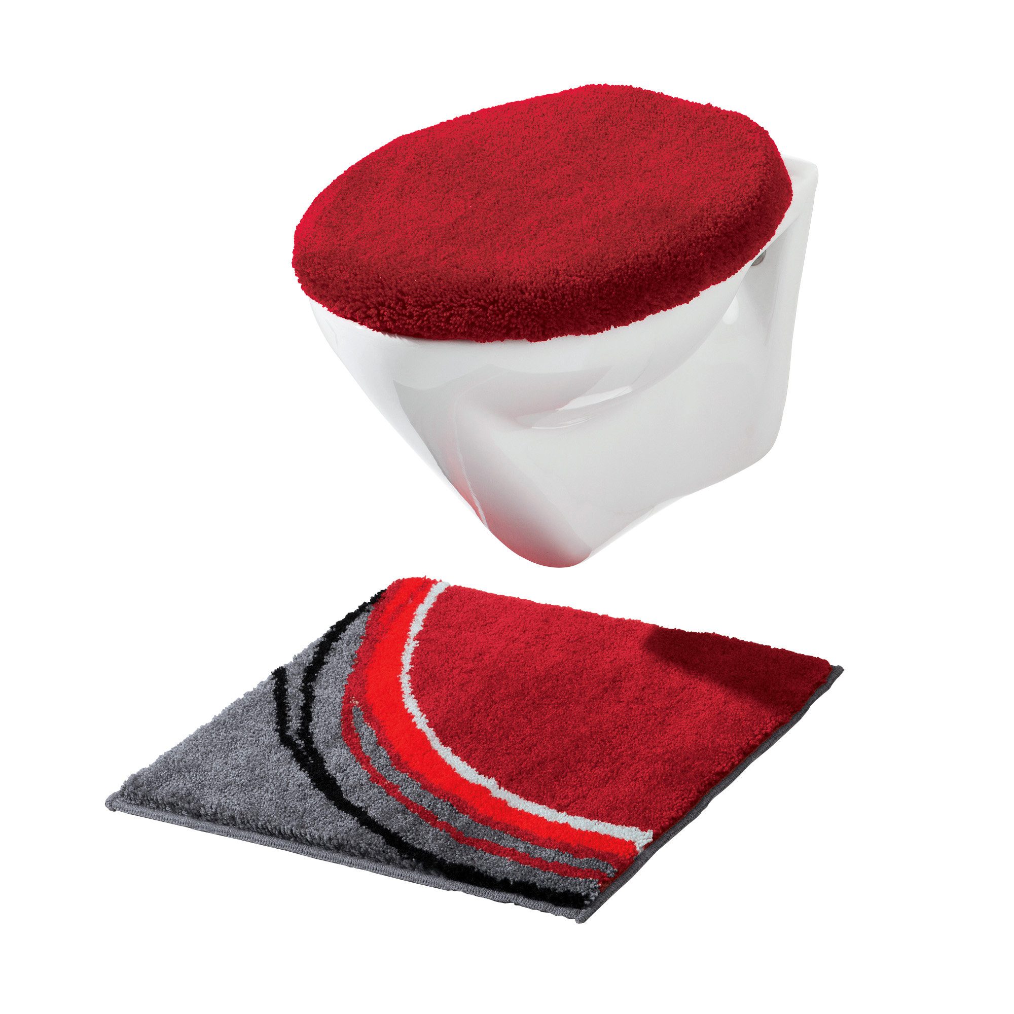 Erwin Müller Badematte WC-Vorlage "Mykonos", Höhe günstig online kaufen