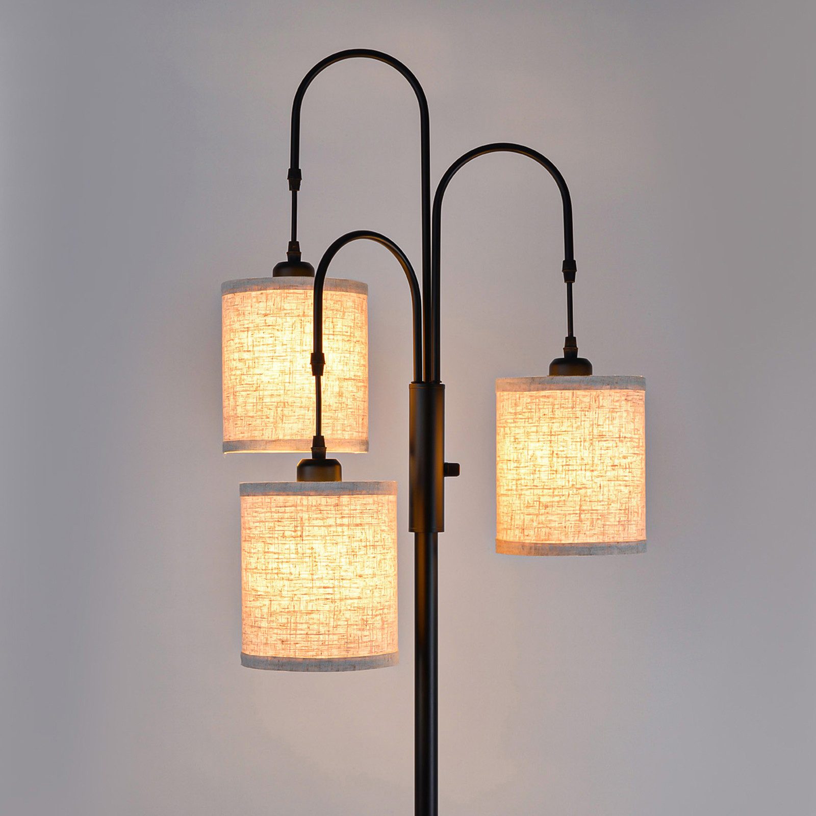 Tukrool Stehlampe Stehleuchte verstellbare Bogen Stehlampe70"hoch günstig online kaufen