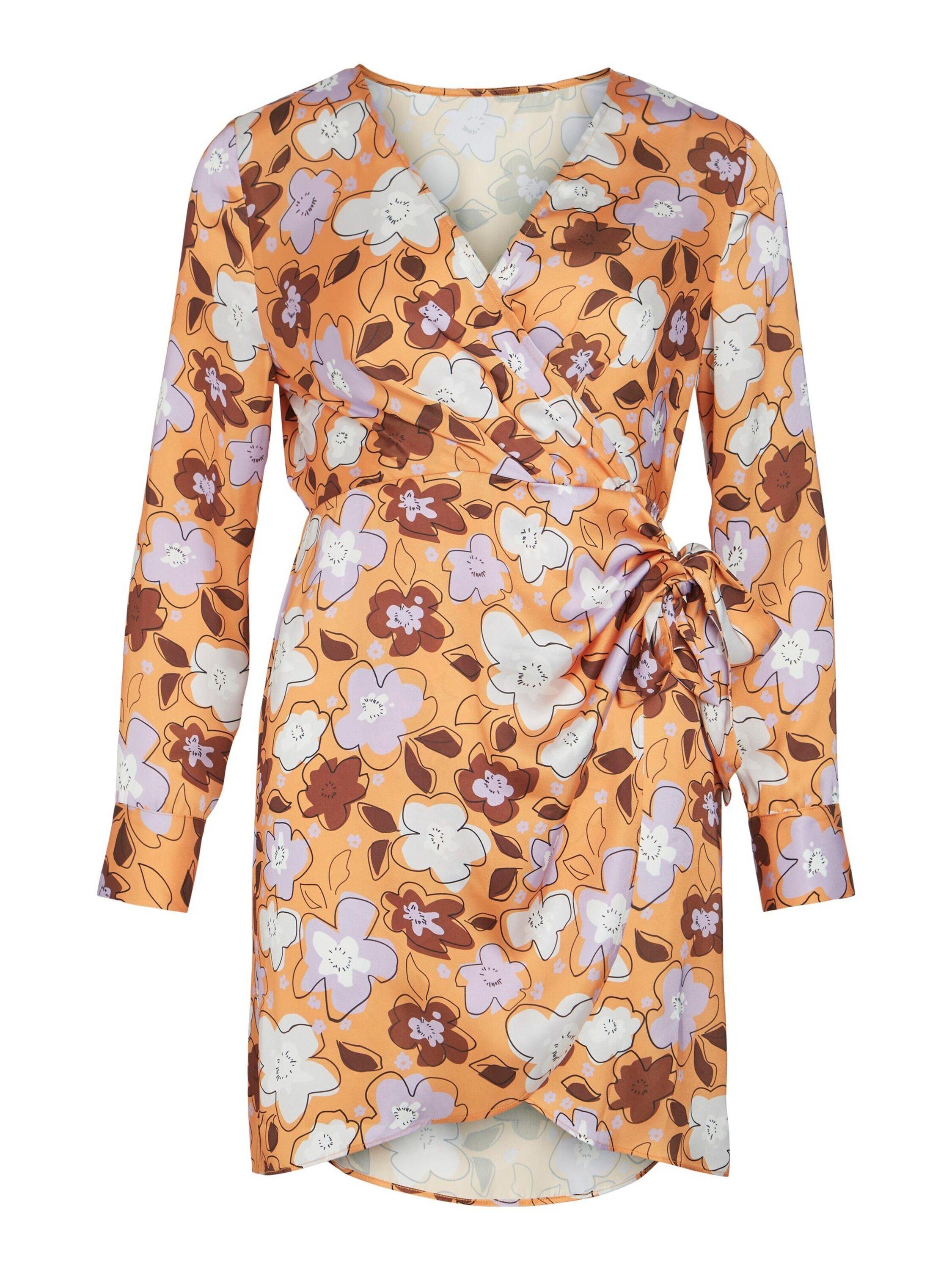 Vila Sommerkleid Sofia (1-tlg) Drapiert/gerafft