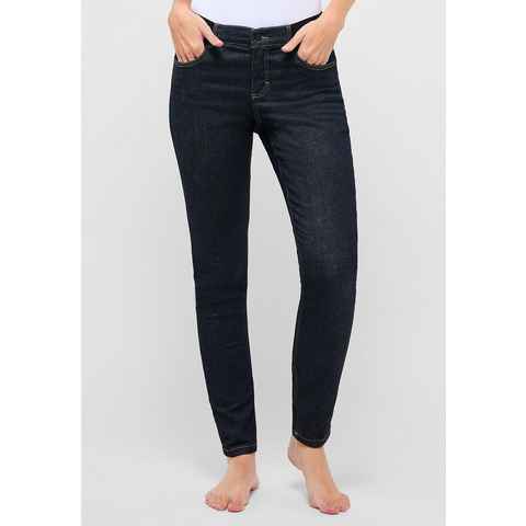 ANGELS Slim-fit-Jeans Jeans One Size mit Stretch-Bund mit Label-Applikationen