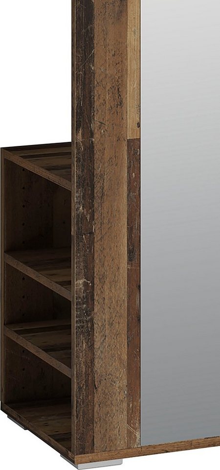 byLIVING Garderobenpaneel »Ben« (1 Stück), Breite 40 cm, mit Spiegel und Kleiderstange-HomeTrends