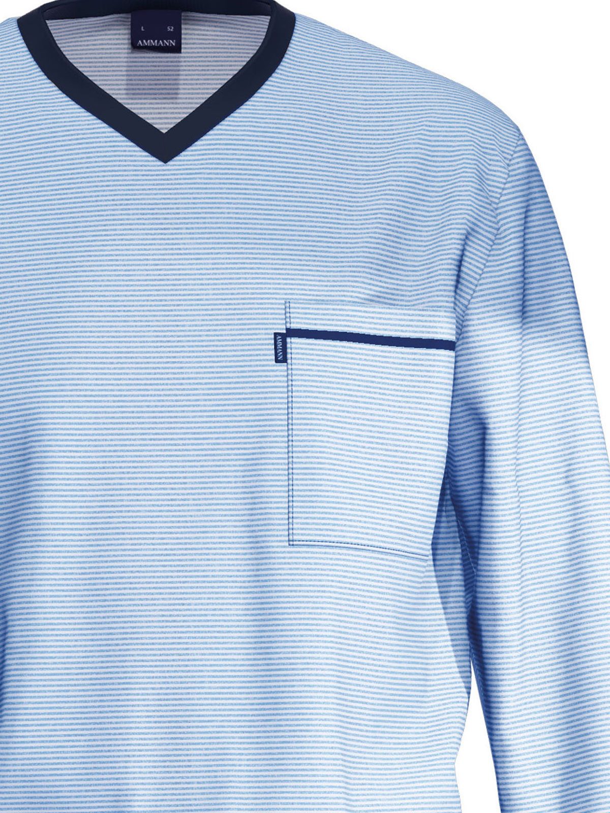 Ammann Pyjama Schlafanzug lang Men / Nightwear (Stück, 1 tlg) hohe Markenqu günstig online kaufen