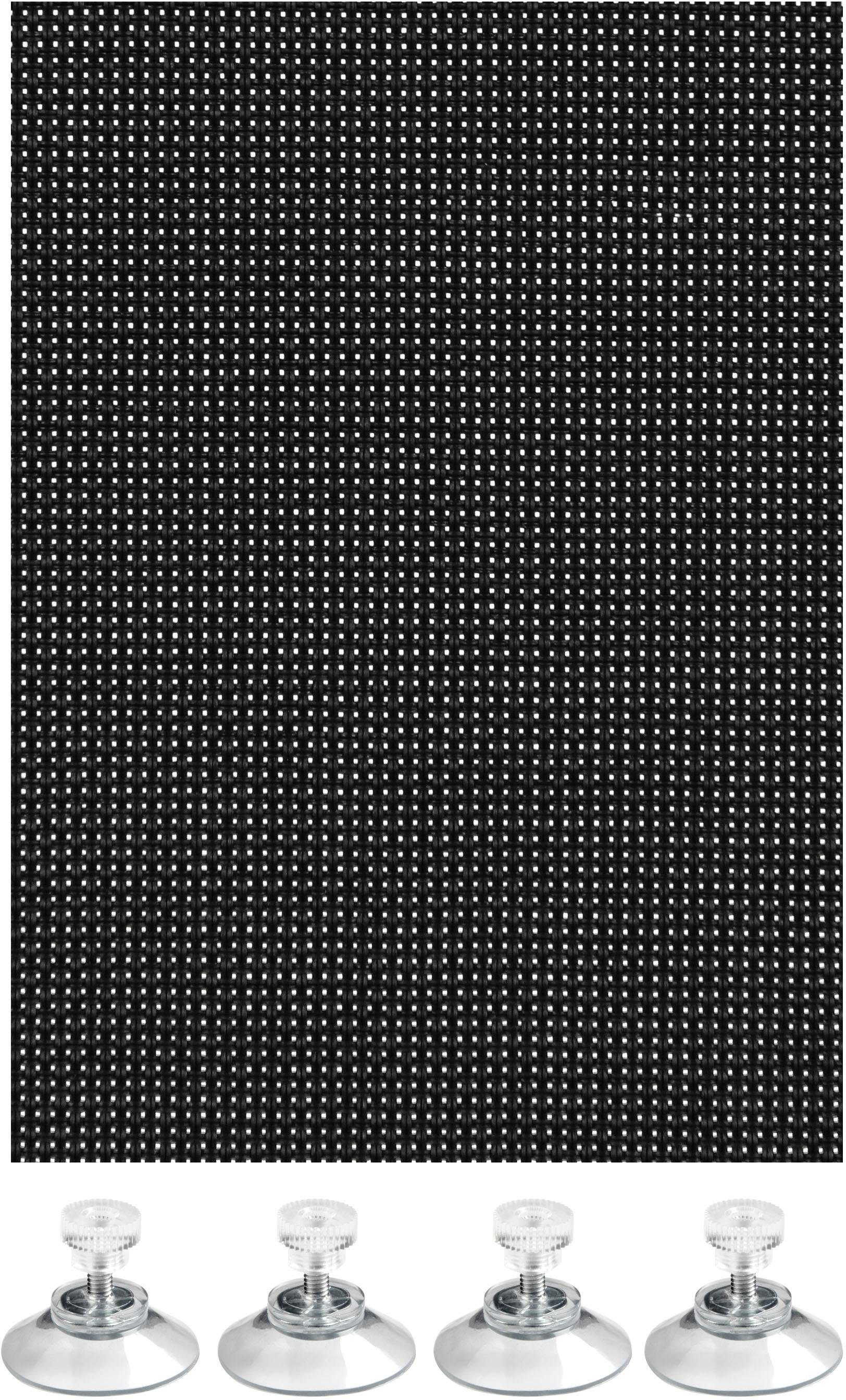 Tönungsfolie 75cm x 300cm 15% Lichtdurchlässig schwarz