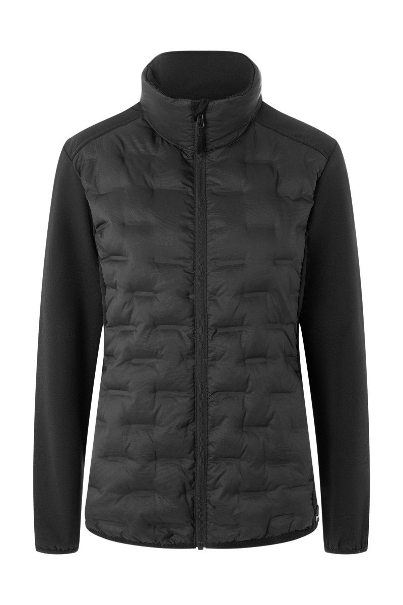 Karlowsky Fashion Hybridjacke KARLOWSKY Damen Hybrid-Jacke OUTDOOR-PRO Modern-Fit Schwarz