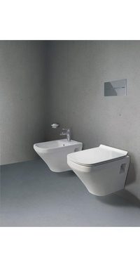 Duravit Bidet Wand-WC DURASTYLE tief, 370x540mm HygieneGlaze weiß HygieneGlaze weiß