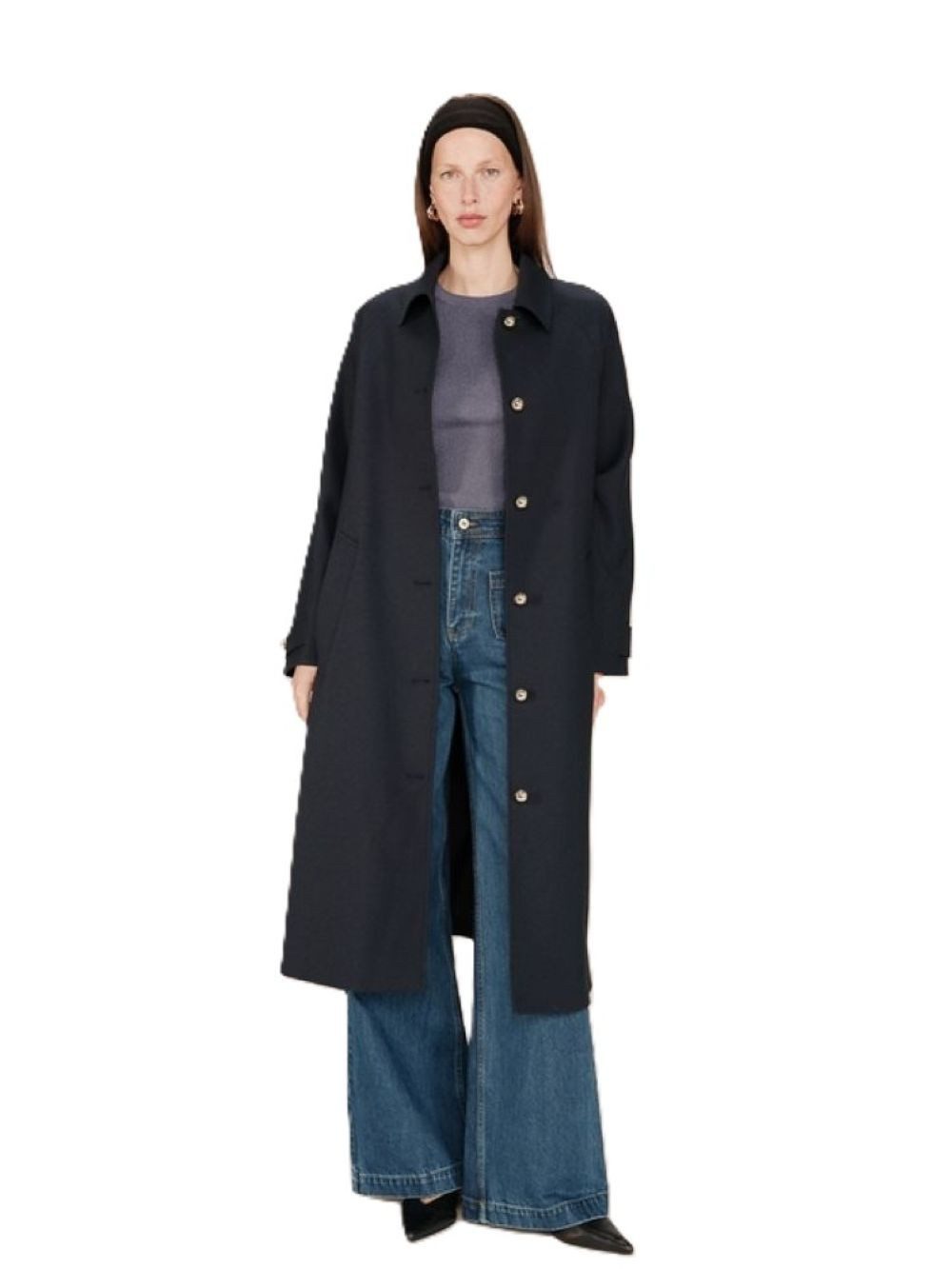 Grace & Mila Trenchcoat Long Trench Coat SCOTT - Mantel 