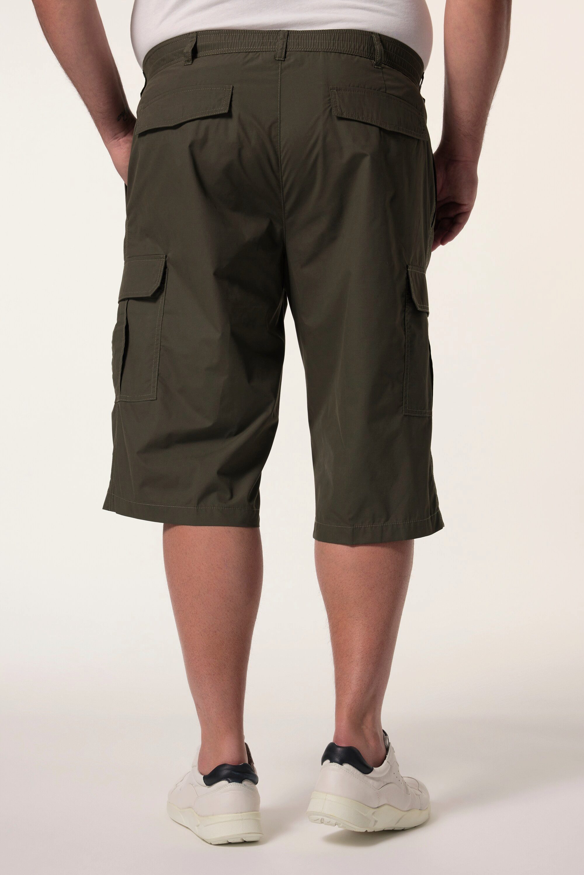 Men Plus Bermudas Cargo-Capri UV- Mückenschutz Elastikbund