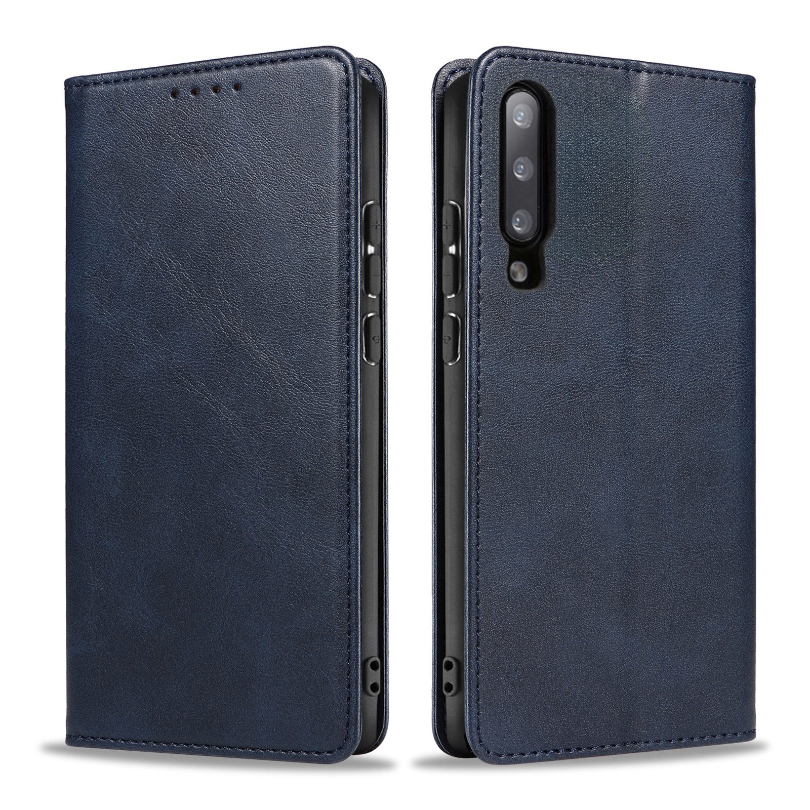 Tec-Expert Handyhülle Tasche Hülle für Samsung Galaxy A70 / Samsung Galaxy A70s 6.7 Zoll, 6.7", Cover Klapphülle Case mit Kartenfach Fliphülle aufstellbar