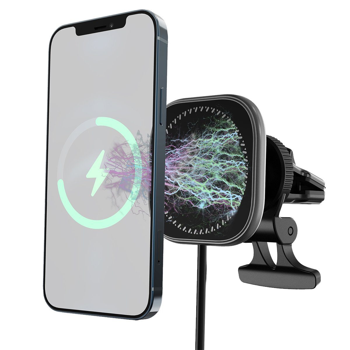 Schwaiger Smartphone-Halterung mit Apple-Lightning Anschluss 12 V
