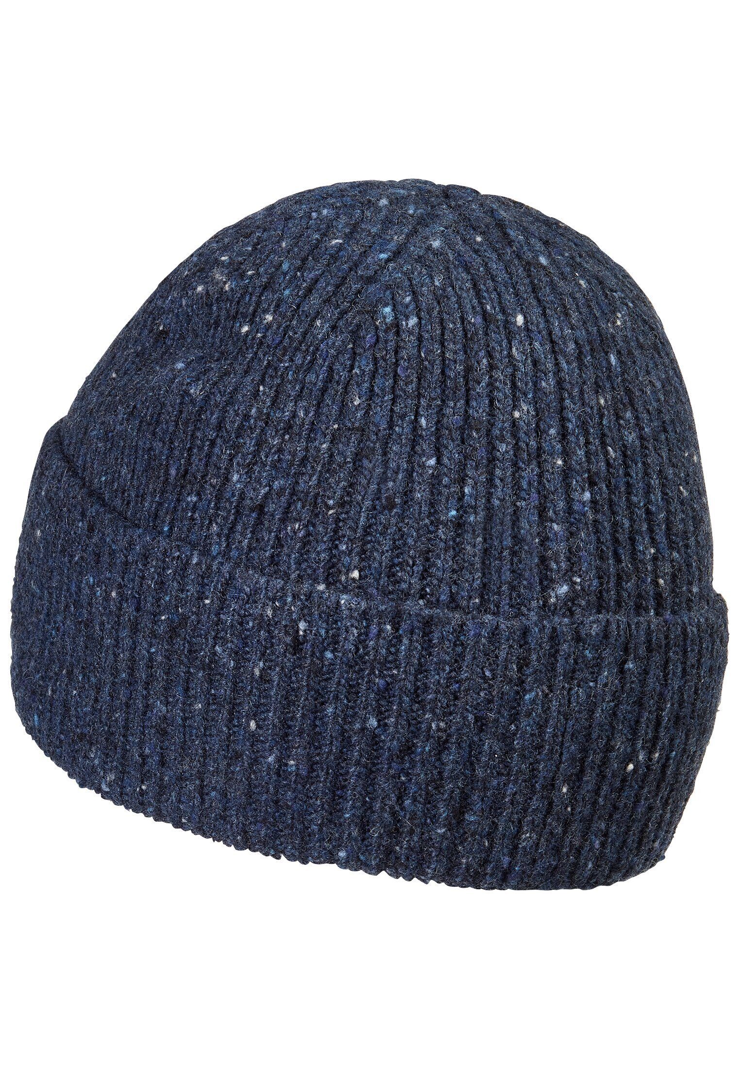 camel active Beanie mit Blau Merinowolle