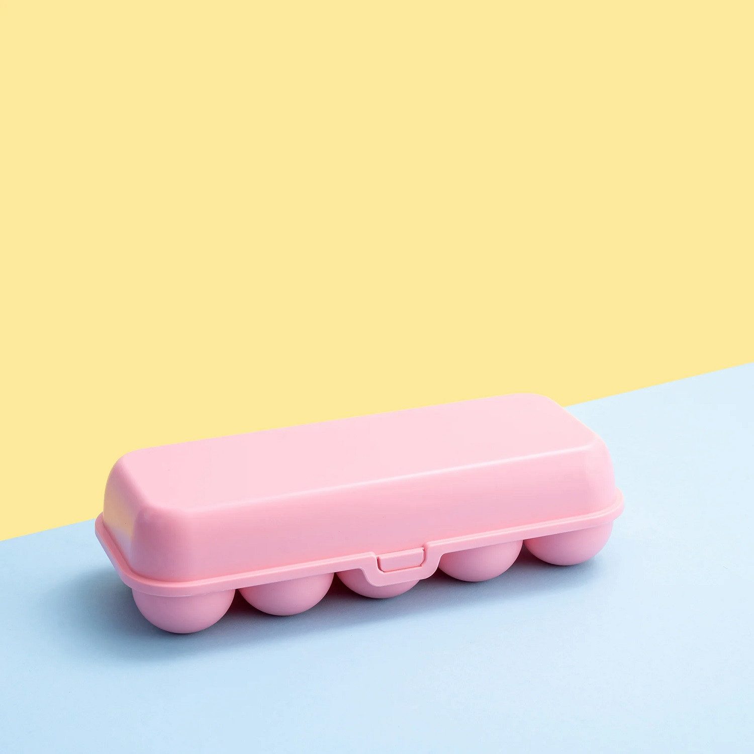 KOZIOL Eierkorb Eierbox Eggs To Go sweet pink, Kunststoff