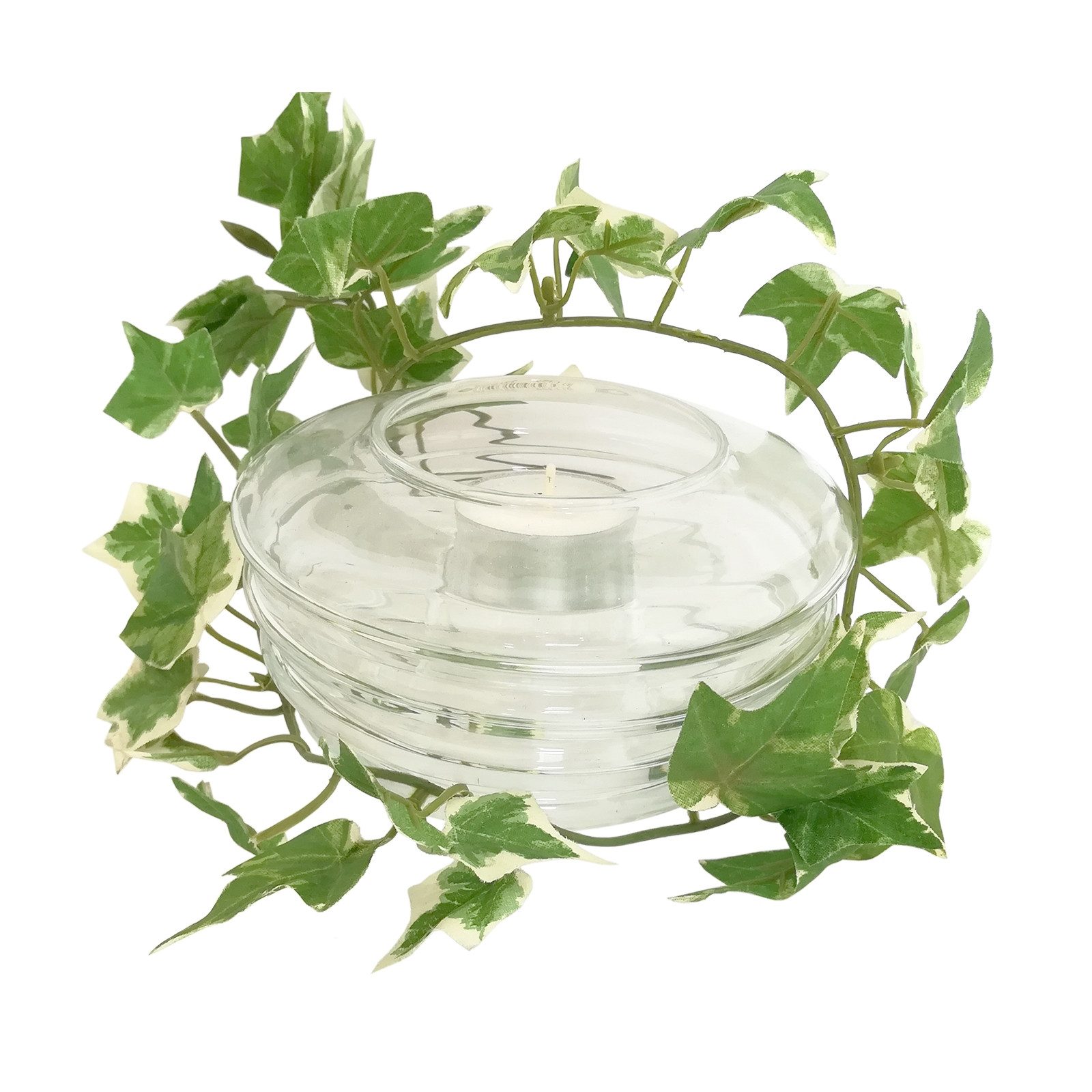 HTI-Line Teelichthalter Teelichthalter Teelichthalter (Teelichthalter ohne Kerze), Windlicht aus Glas