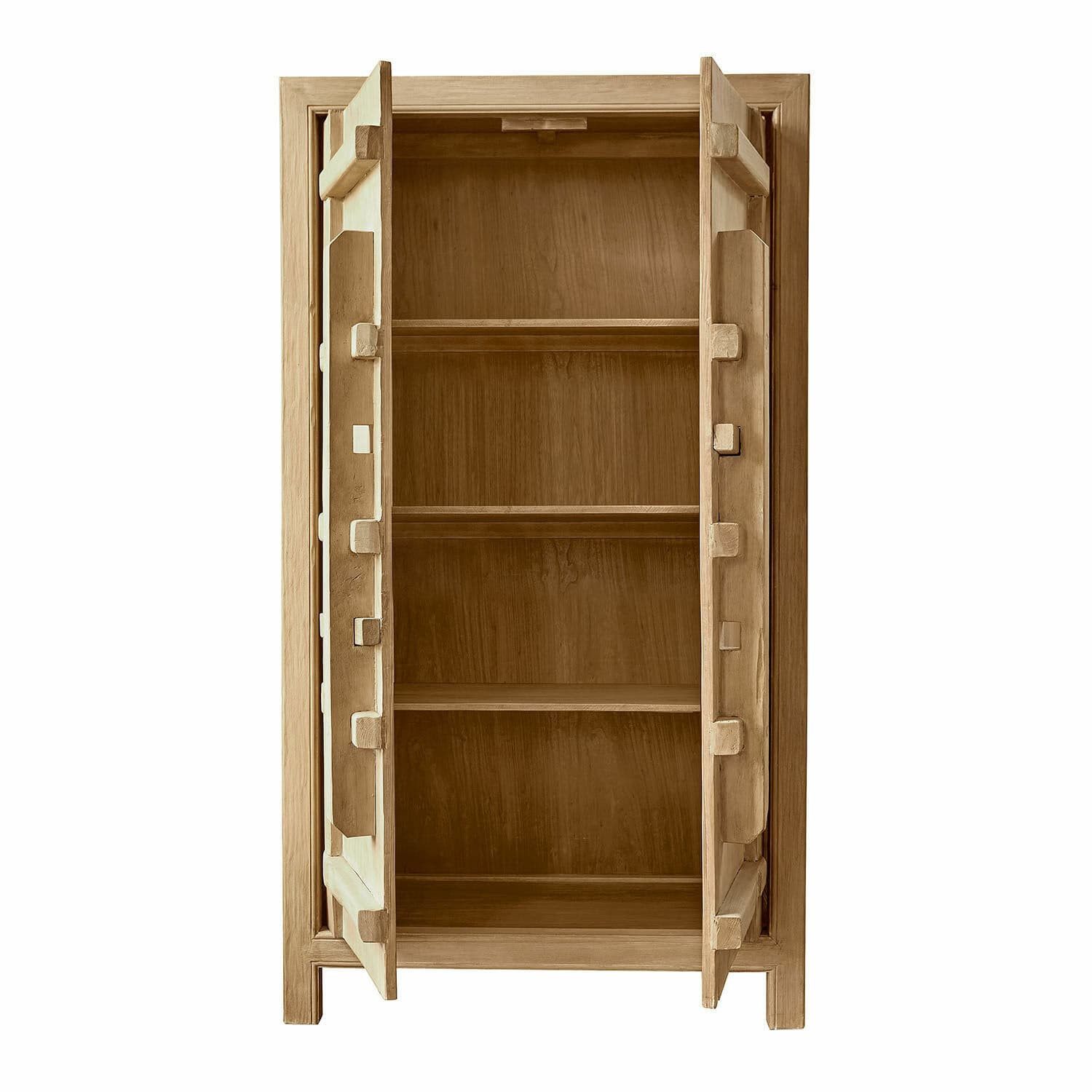 Mirabeau Hochschrank Schrank Trésorique braun