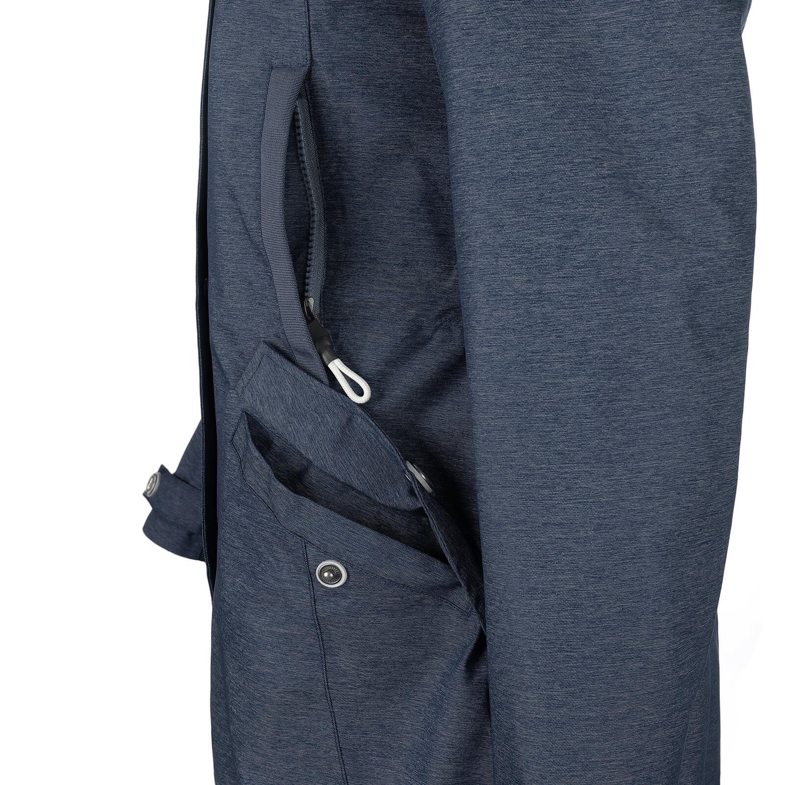 Dry Fashion Funktionsmantel Bansin Damen Regen-Mantel Bansin - Funktionsjacke Regenjacke wasserdicht